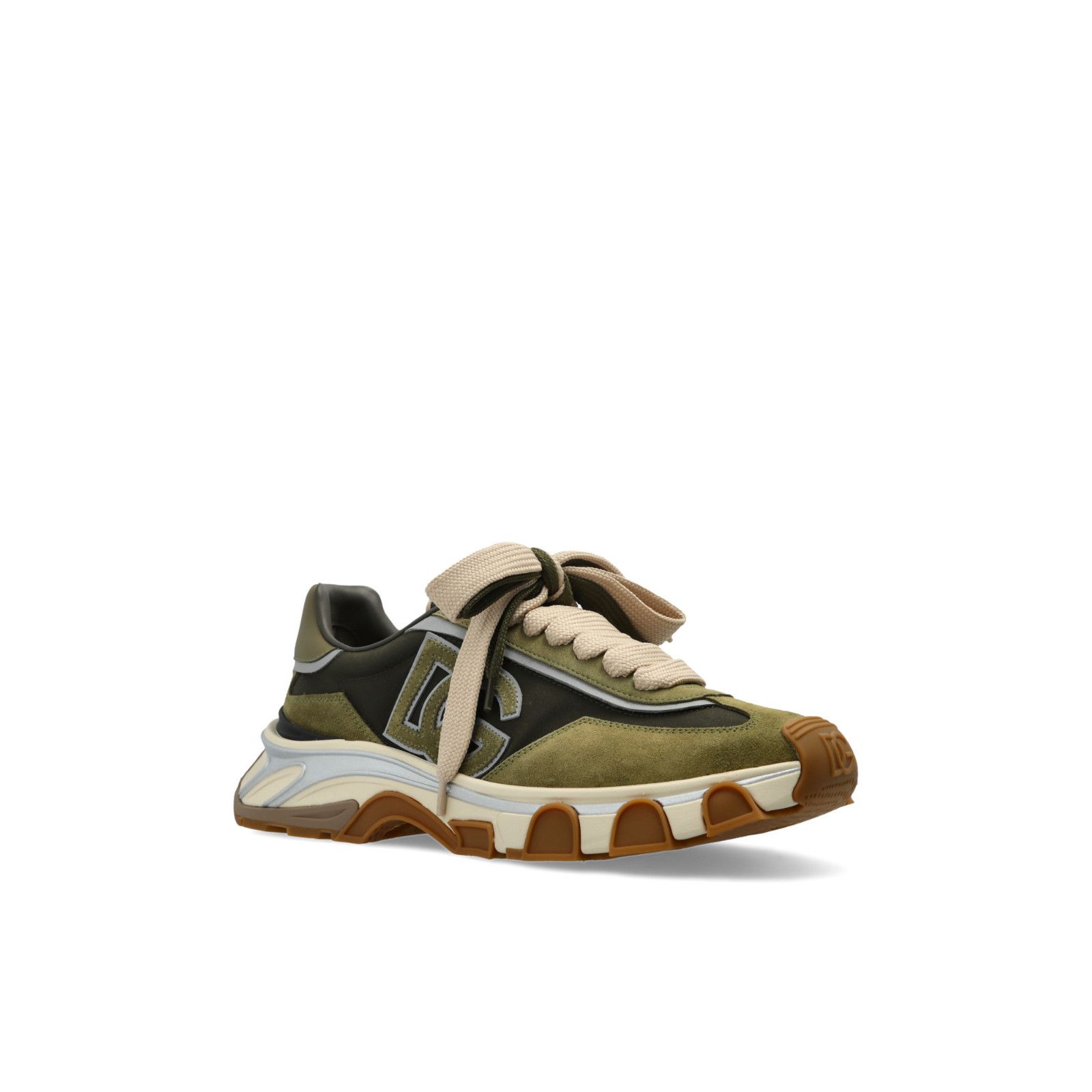 DOLCE&GABBANA Green Suede Sports Sneakers New & Authentic (M