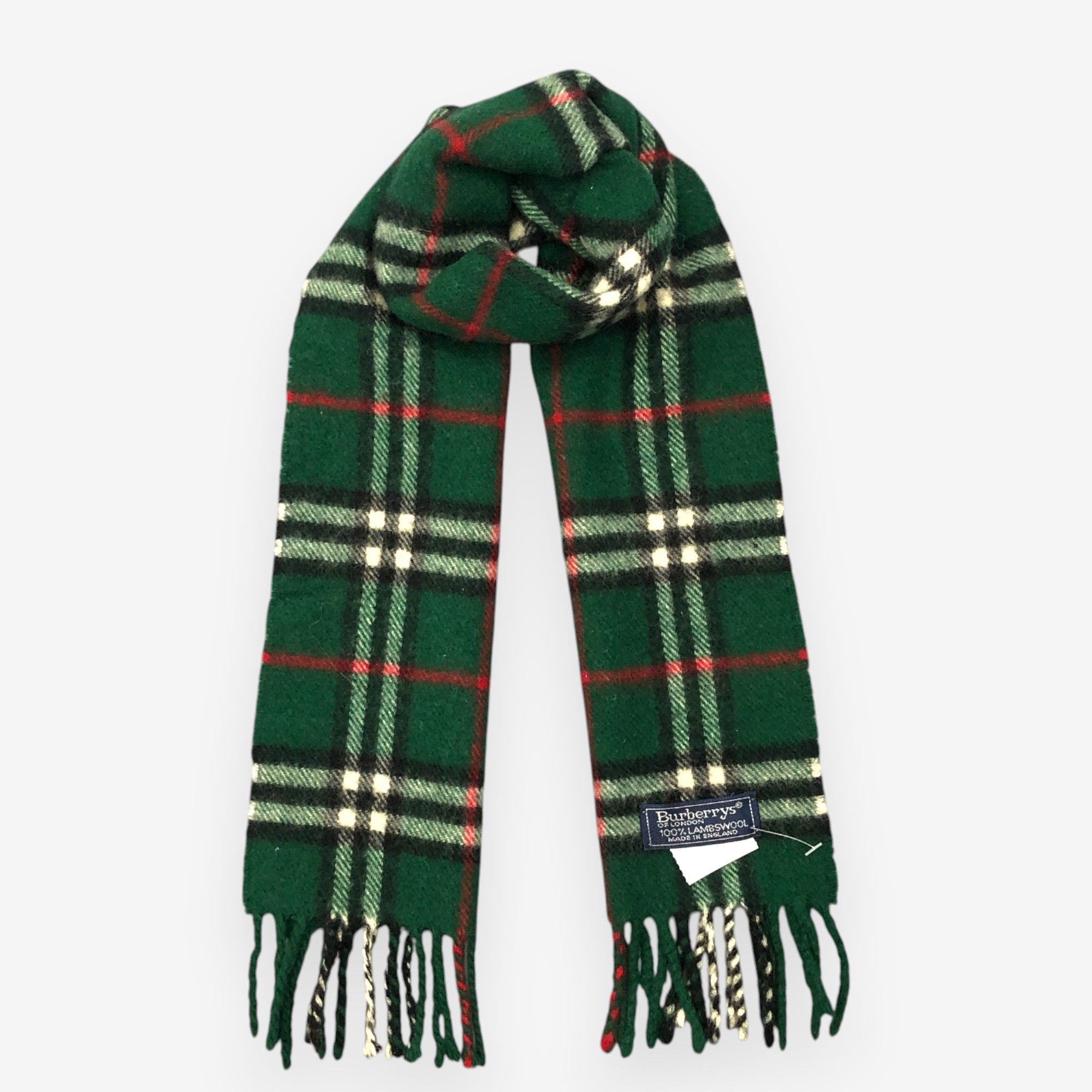 Burberry Vintage Burberry Scarf Muffler Wool Winter Scarves Size ONE SIZE - 1 Thumbnail