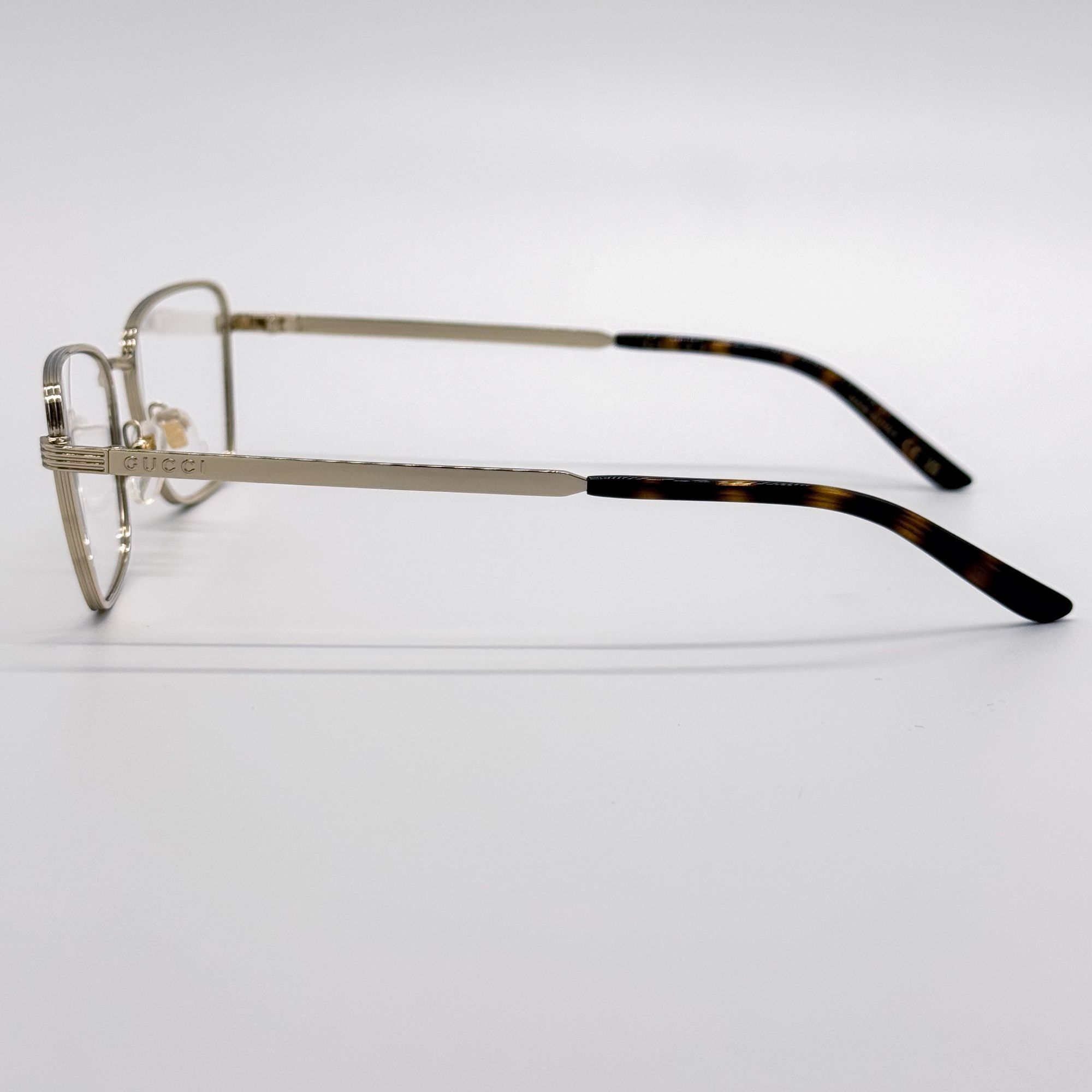 Gucci NEW GUCCI EYEGLASSES GG1880O 002 GOLD WOMEN GUCCI EYEWEAR Size ONE SIZE - 6 Thumbnail