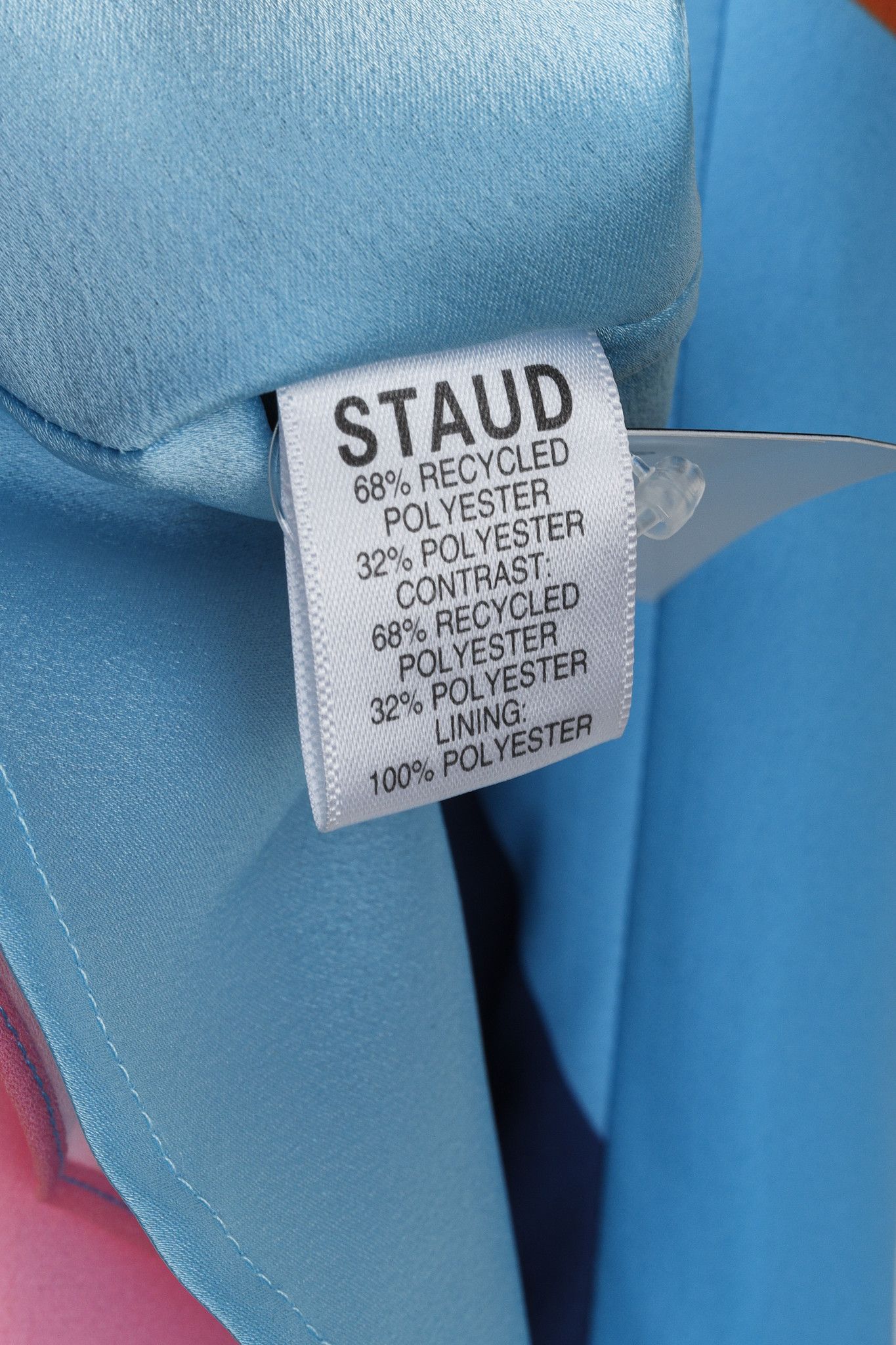 Staud Staud Milla Mini Dress in Capri/Coastal Marble Size L / US 10 / IT 46 - 7 Thumbnail