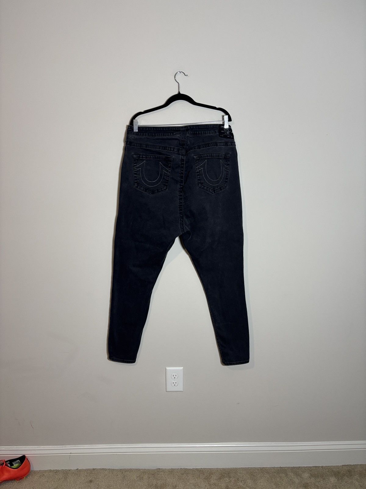 True Religion True Religion Jennie Curvy Mid Rise Skinny Jeans Size 36" / US 14 / IT 50 - 4 Thumbnail