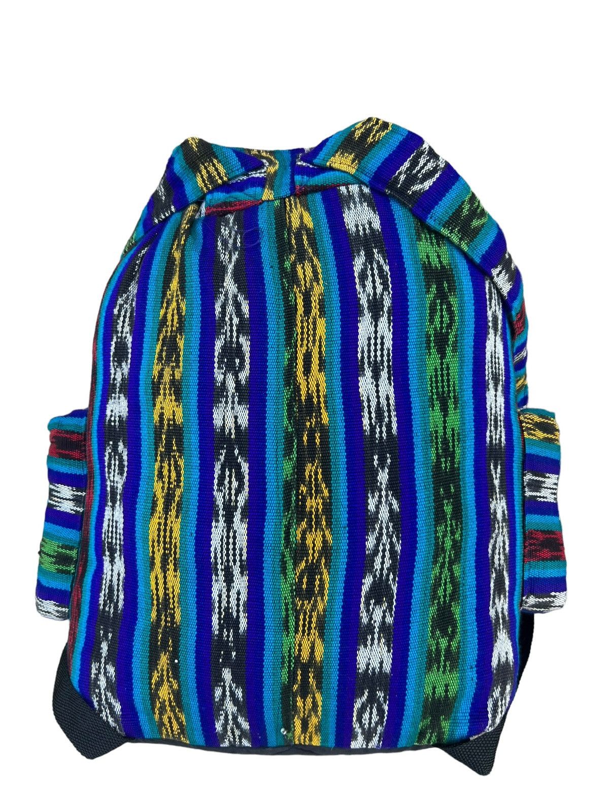 Vintage Vintage Guatemalan Multi Pocket Woven Backpack Bag Size ONE SIZE - 12 Thumbnail