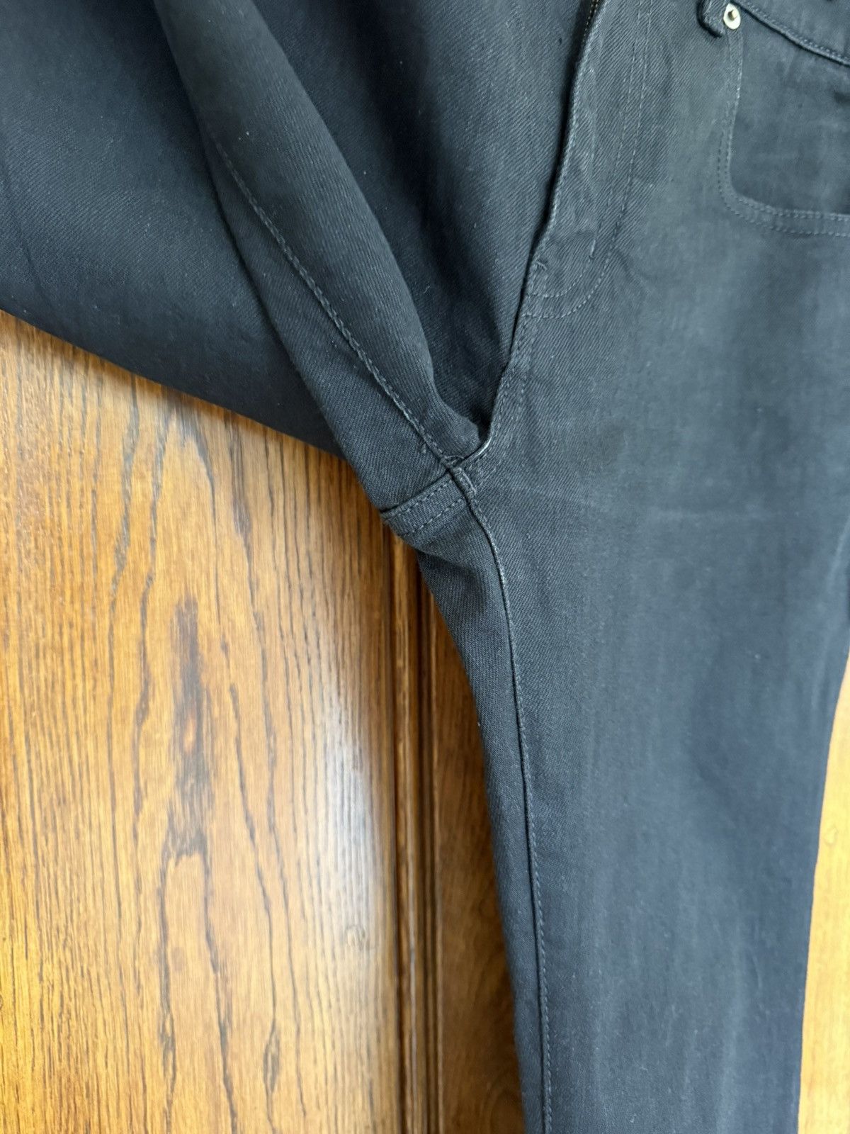 Saint Laurent Paris Saint Laurent D02 black slim skinny jeans 31 Size US 31 - 11 Thumbnail