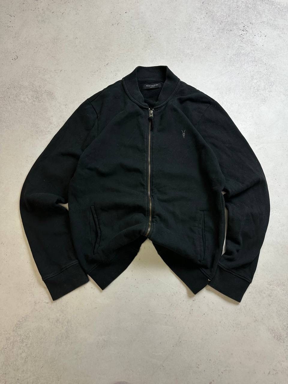 Allsaints Vintage Allsaints Cotton Bomber Zip Jacket Y2K M Size US M / EU 48-50 / 2 - 2 Thumbnail