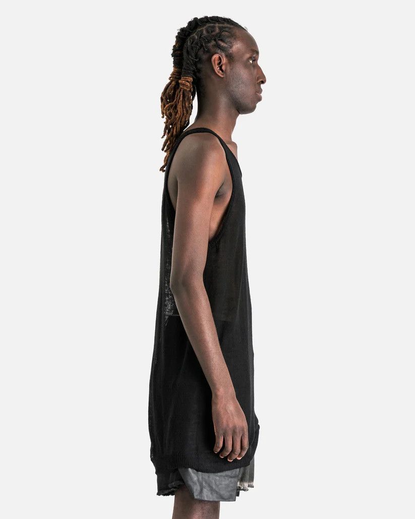 Rick Owens o1s1v1r1oon0825 Size: OS/ Tank Top in Black Size US S / EU 44-46 / 1 - 3 Thumbnail