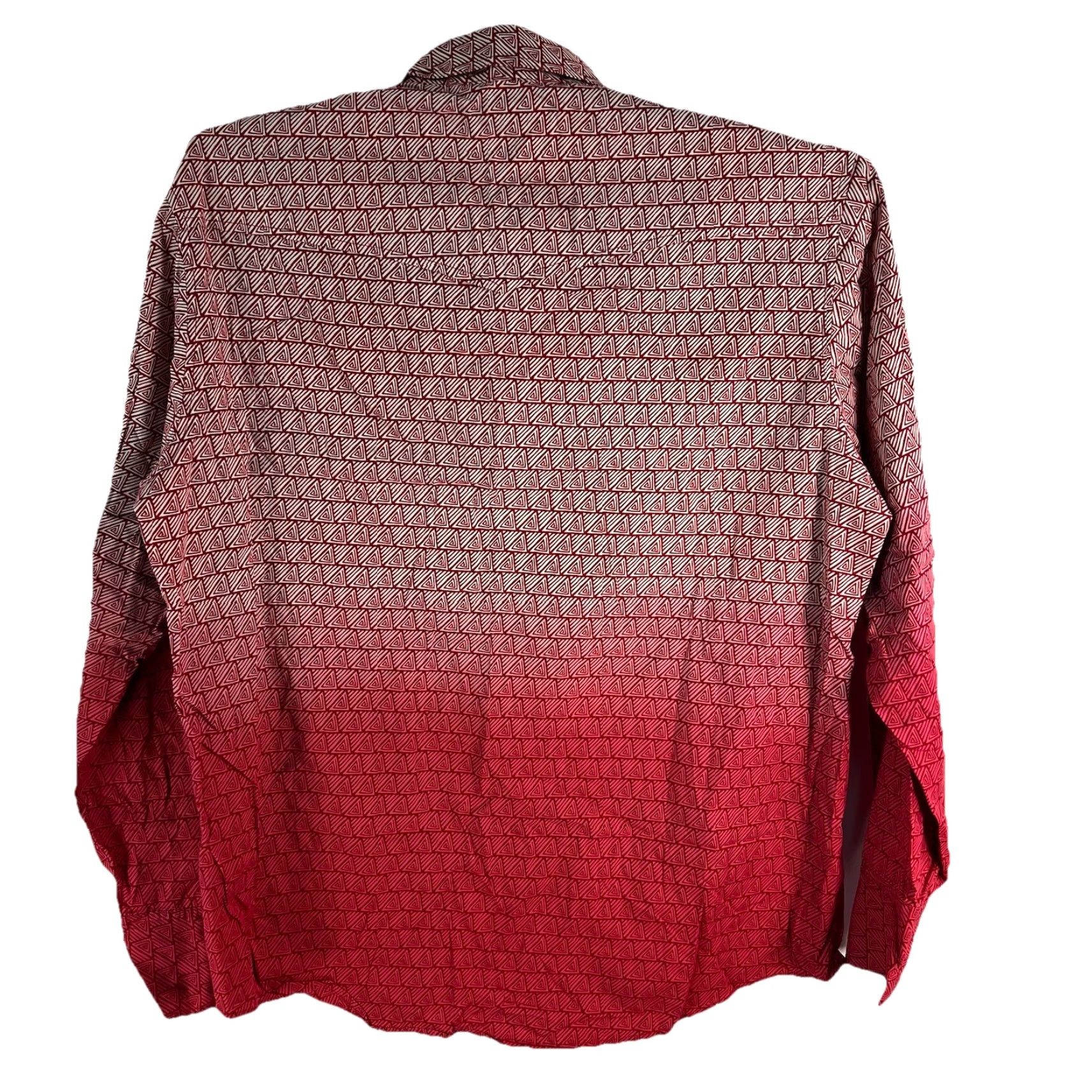 Vintage Tin Haul Button Up Shirt Men’s Size L Red Geometric Pearl Snap Shirt Mens L Red Geometric Western Cowboy Size US L / EU 52-54 / 3 - 7 Thumbnail