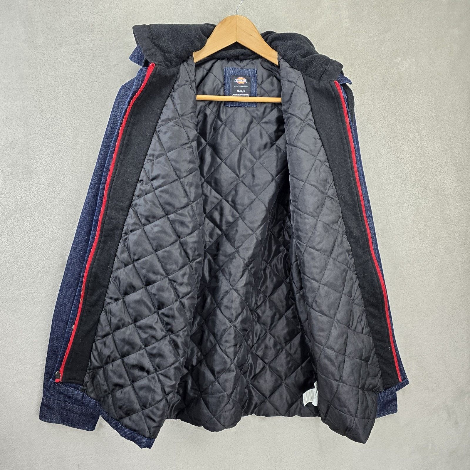 Dickies Dickies Skateboarding Denim Jacket Medium Hooded Y2K Size US M / EU 48-50 / 2 - 6 Thumbnail