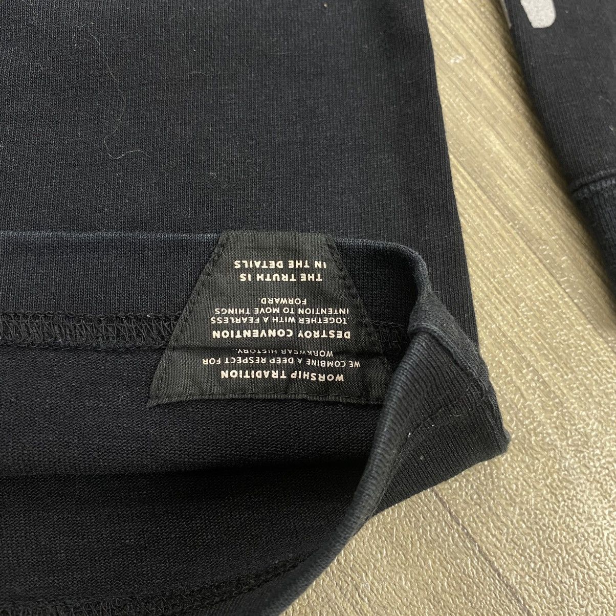 White Mountaineering White Mountaineering X Denham Spell Out T Shirt Long Sleeve Size US L / EU 52-54 / 3 - 16 Thumbnail