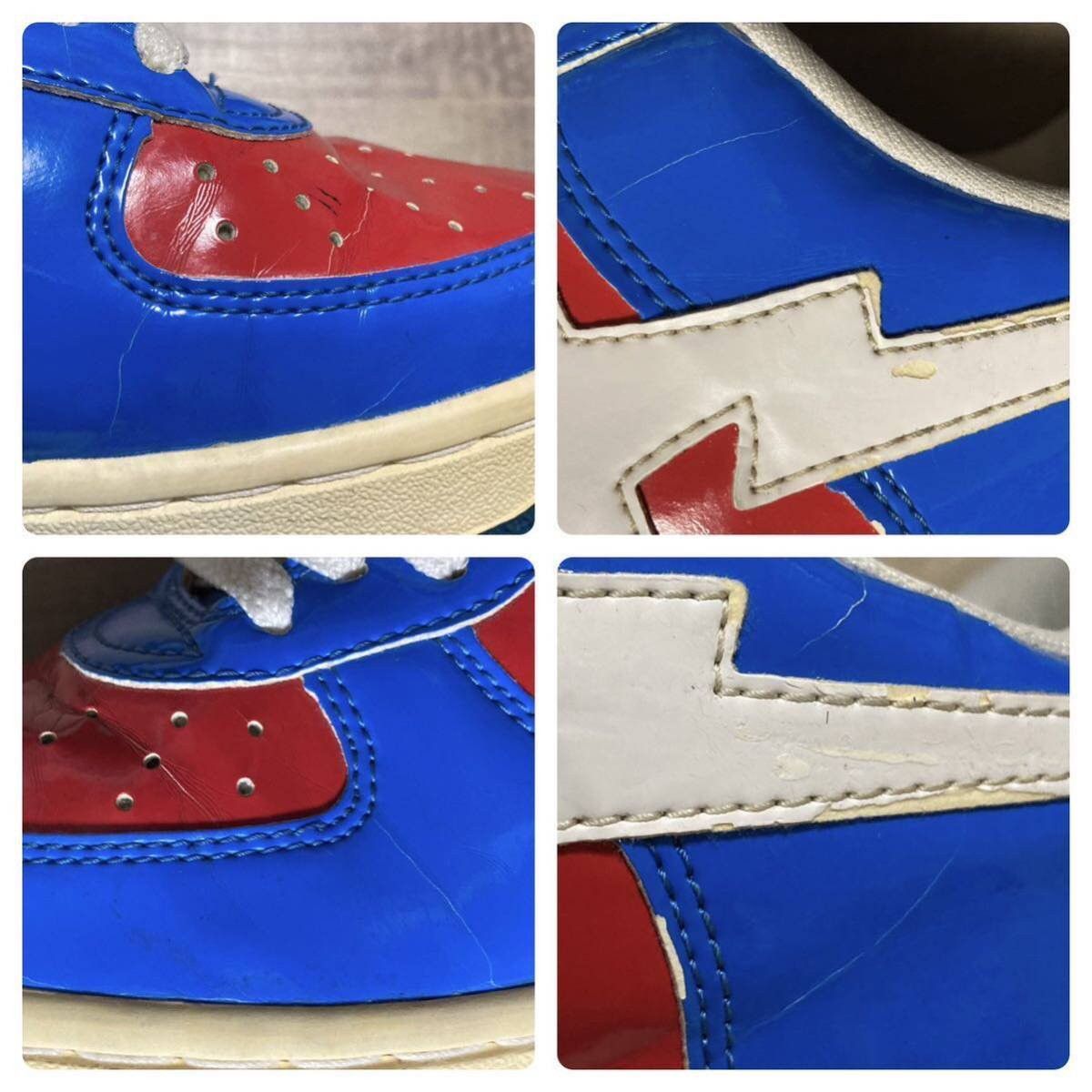 Bape × Marvel Comics × Nigo 2005 Marvel Comics patent leather BAPE STA sneakers APE NIGO Size US 9.5 / EU 42-43 - 7 Thumbnail