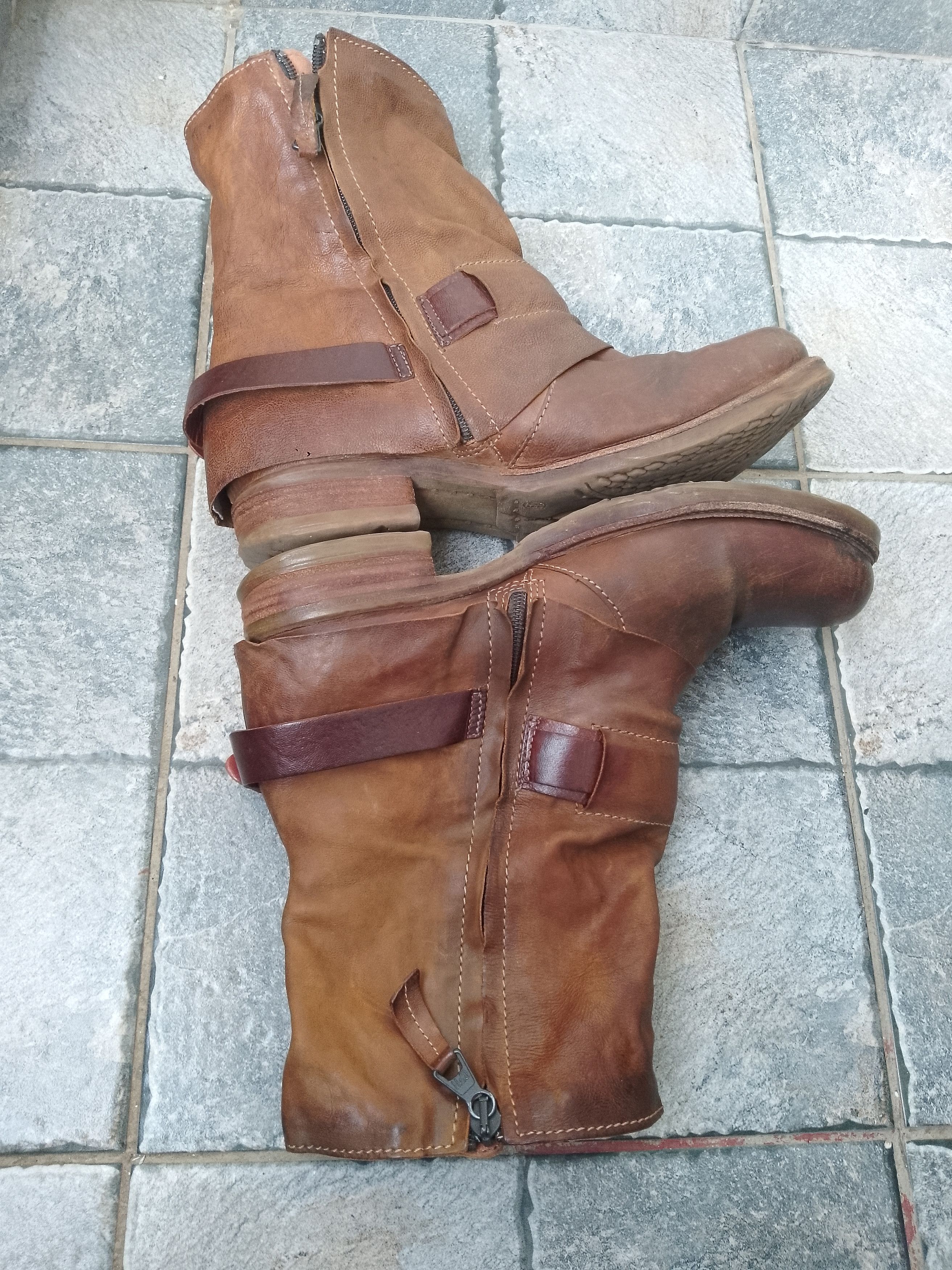 A.S.98 AS 98 BOHO BIKER BOOTS Size US 6 / EU 39 - 4 Thumbnail