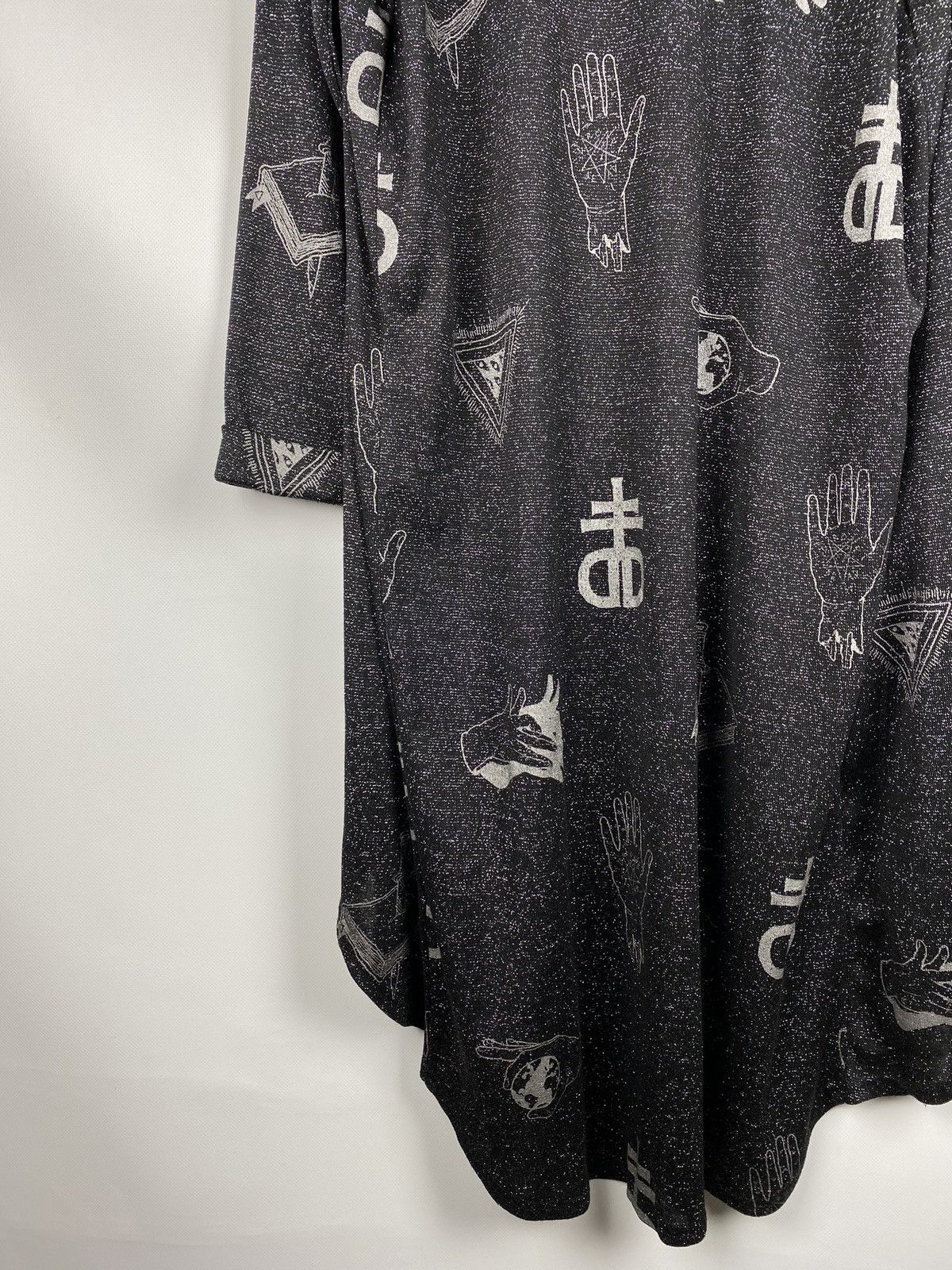 Drop Dead Drop Dead ladies gothic open front cardigan sweater size 12 Size XL / US 12-14 / IT 48-50 - 17 Thumbnail