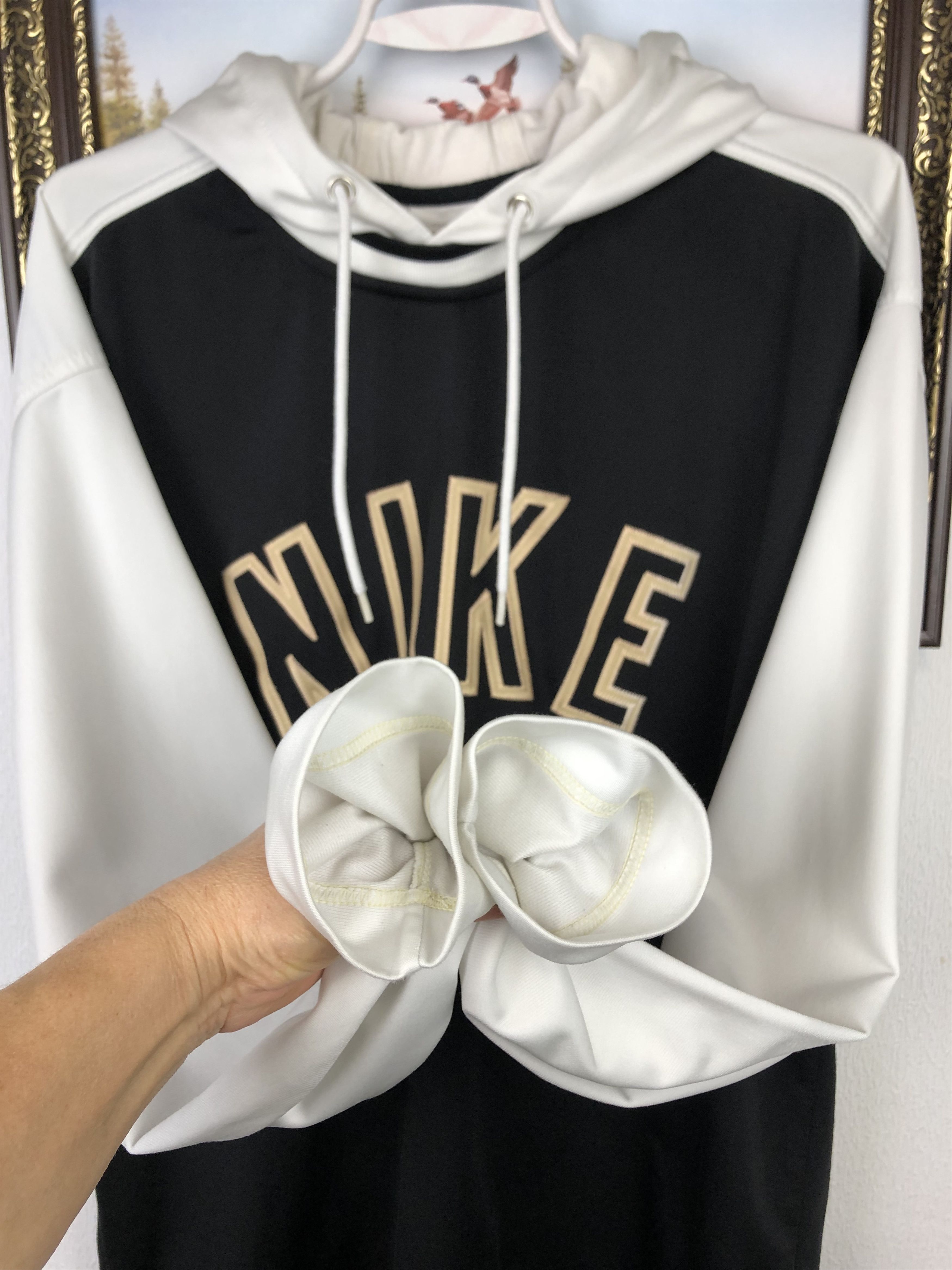 Nike Vintage 90's Nike Hoodie Jacket Big Logo Swoosh Sweatshirt Size US M / EU 48-50 / 2 - 6 Thumbnail