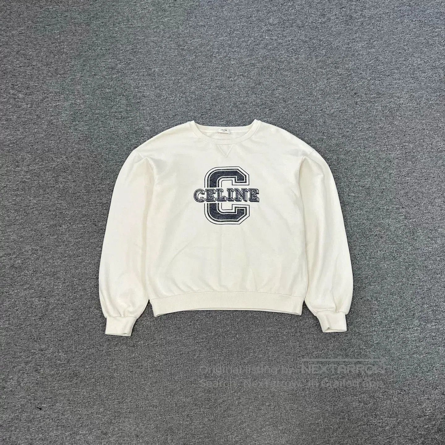Celine Celine Logo Crewneck Sweatshirt XS. Size XS / US 0-2 / IT 36-38 - 1 Thumbnail