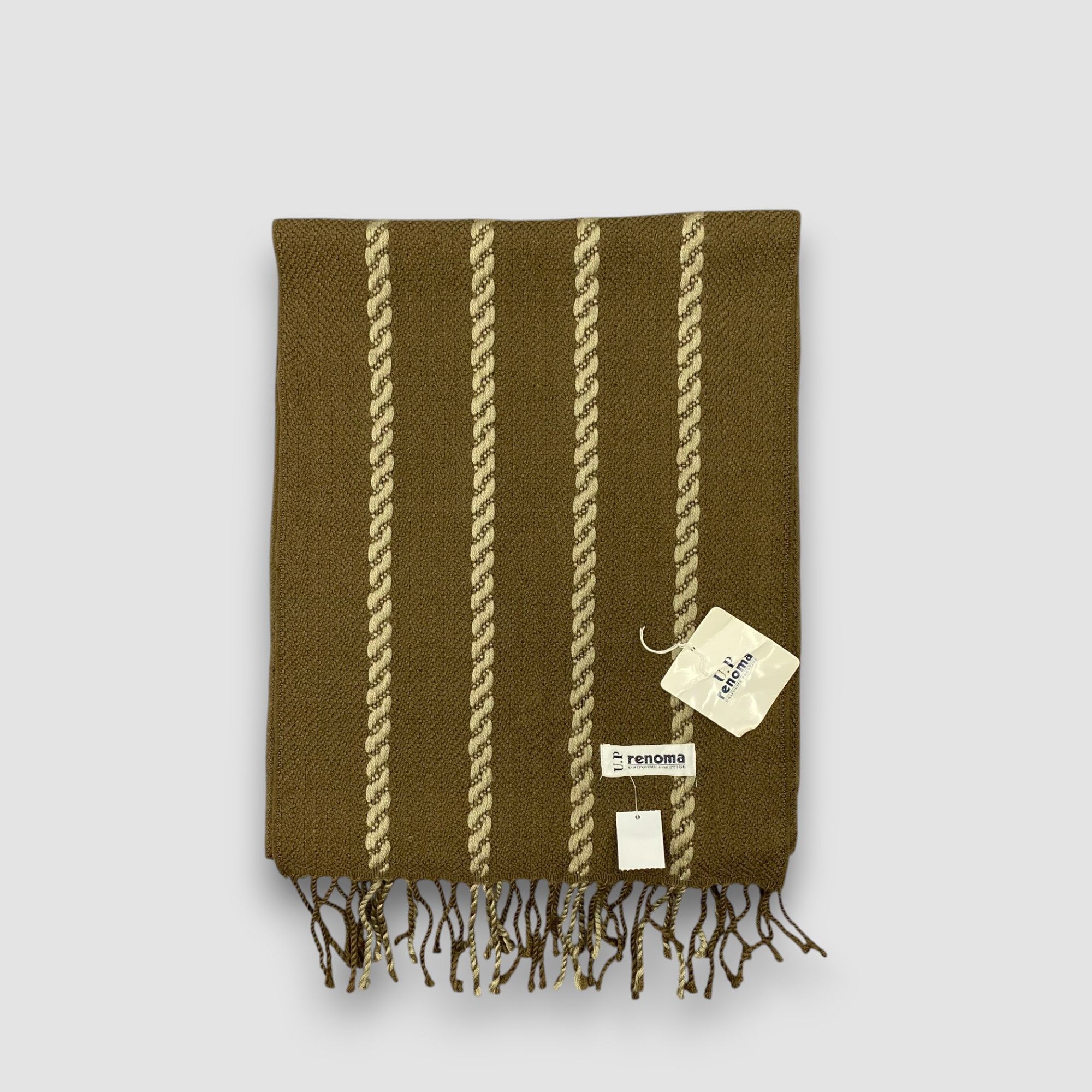 Renoma NWT Vintage Renoma Scarf Muffler Wool Fringe Scarves Size ONE SIZE - 3 Thumbnail
