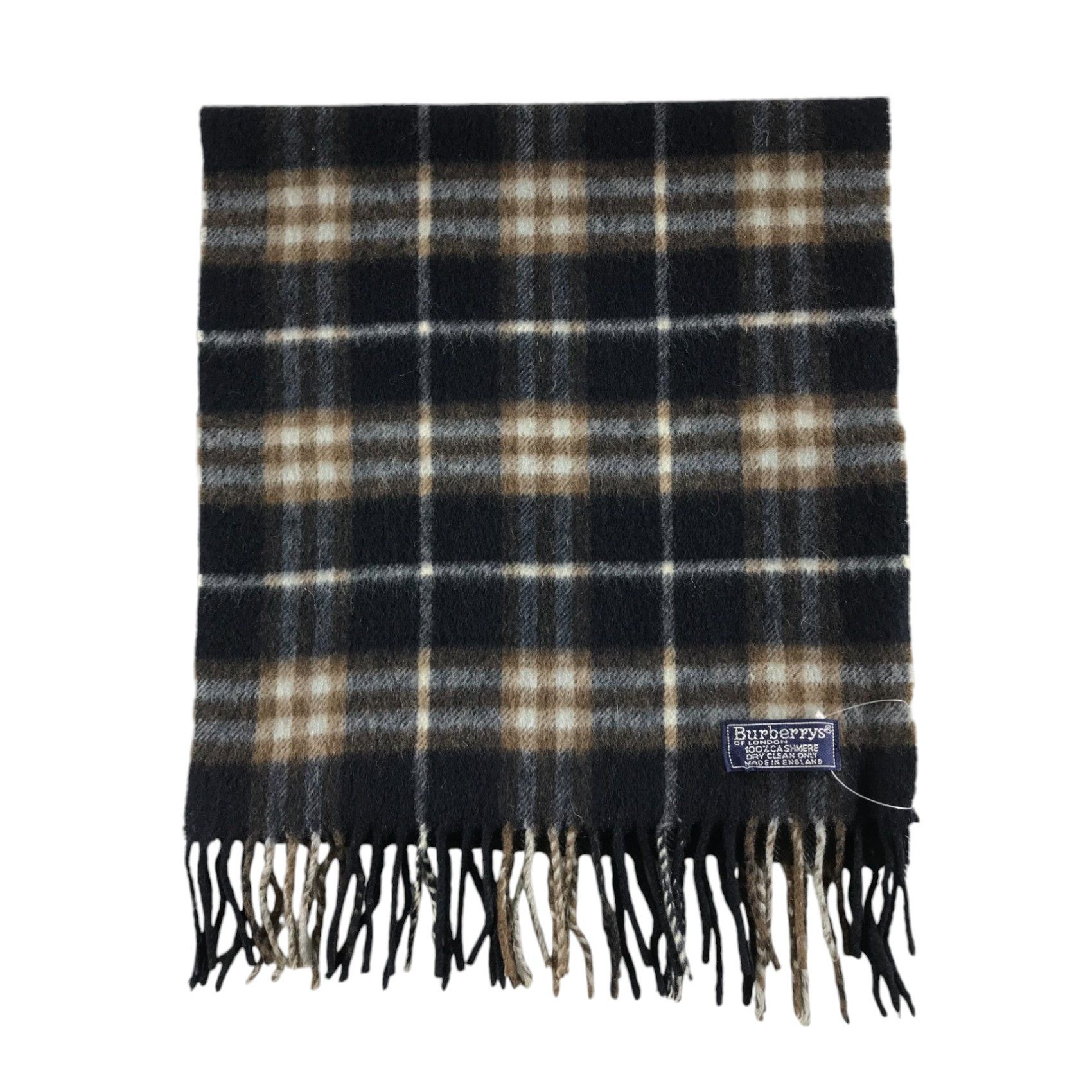 Burberry × Vintage Burberry Scarf / Muffler / Neckwear - WW3009 Size ONE SIZE - 2 Thumbnail