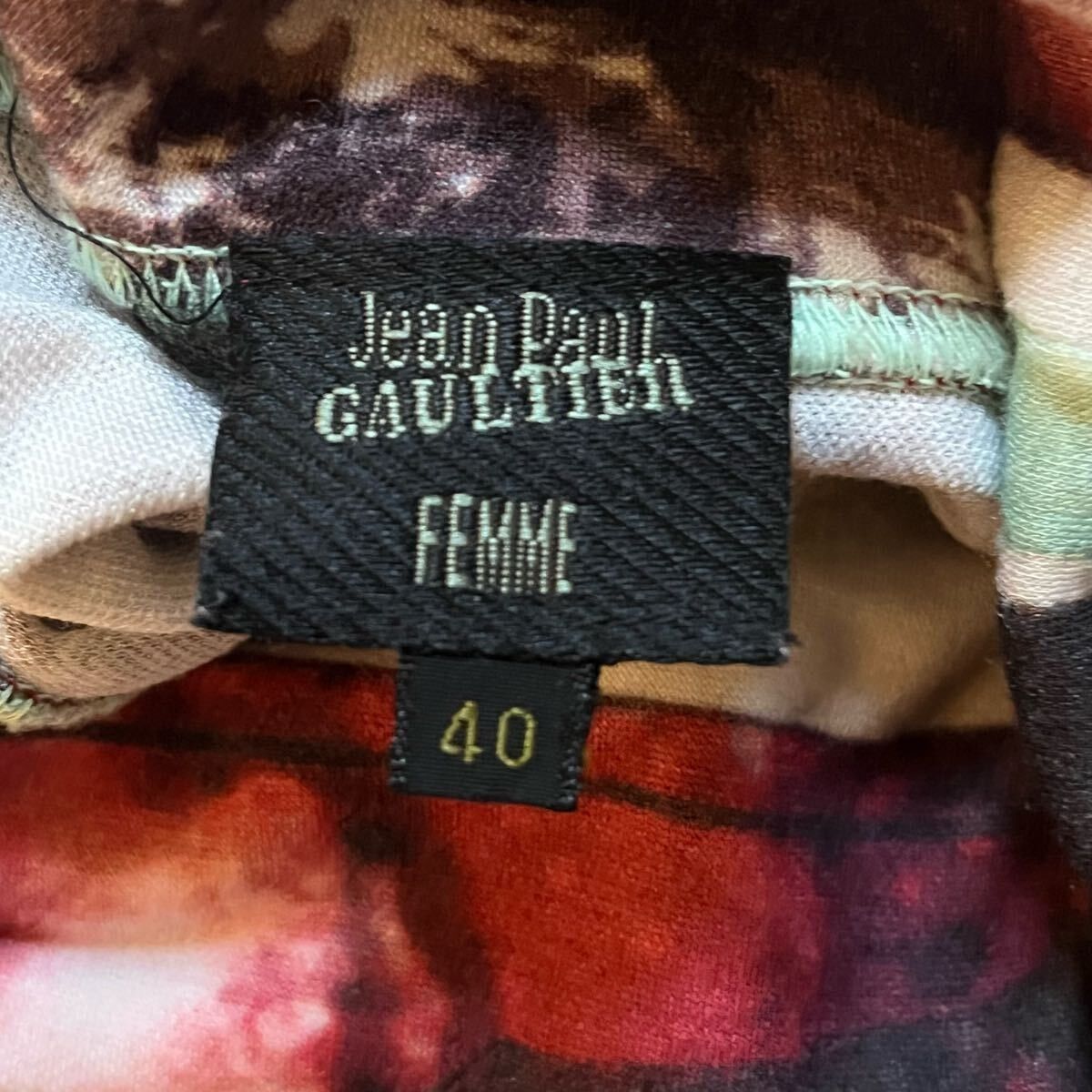 Jean Paul Gaultier 90s City Streets Turtleneck Size S / US 4 / IT 40 - 3 Thumbnail