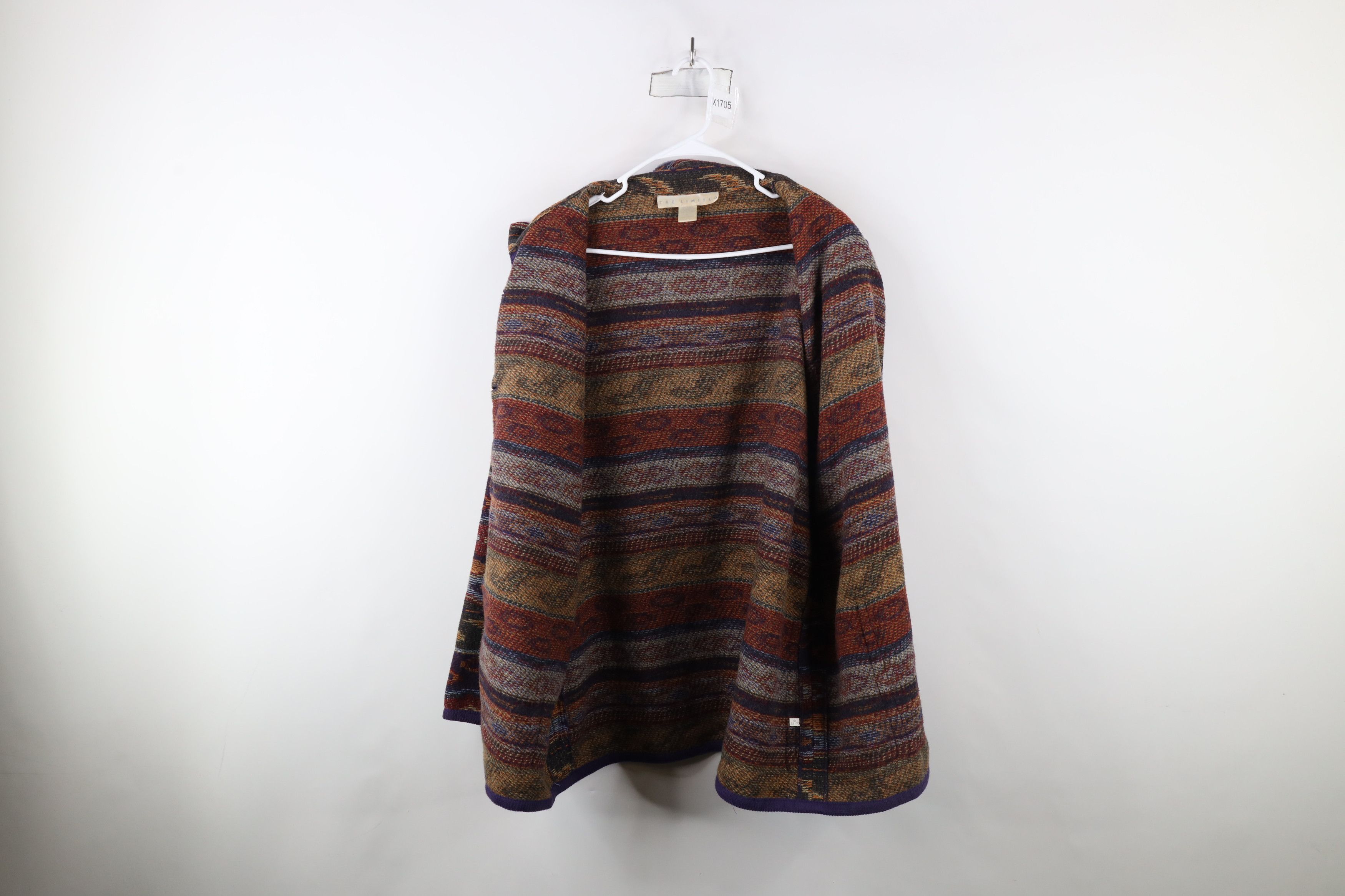 Vintage Vintage 90s Streetwear Rainbow Southwestern Blazer Jacket Size L / US 10 / IT 46 - 12 Thumbnail