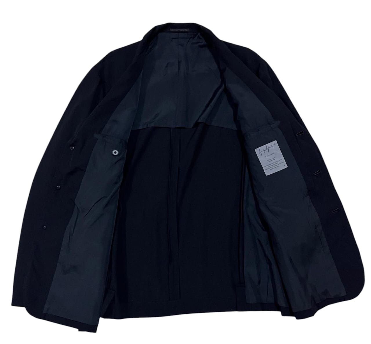 Designer × Japanese Brand × Yohji Yamamoto Yohjiyamamoto blazer Size 38L - 3 Thumbnail