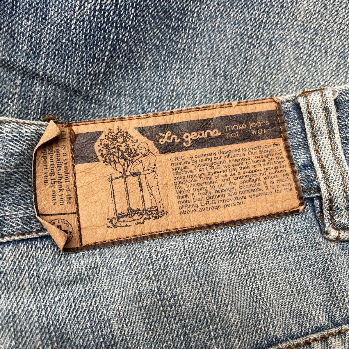 LRG Vintage LRG Streetwear Skateboard Denim Baggy Jeans Size US 36 / EU 52 - 14 Thumbnail