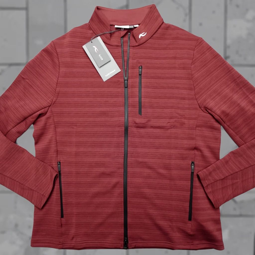 KJUS KJUS Golf Jacket Colton Midlayer Cedar Red Men's Regular Fit Size S (48) 79 Size US S / EU 44-46 / 1 - 1 Thumbnail