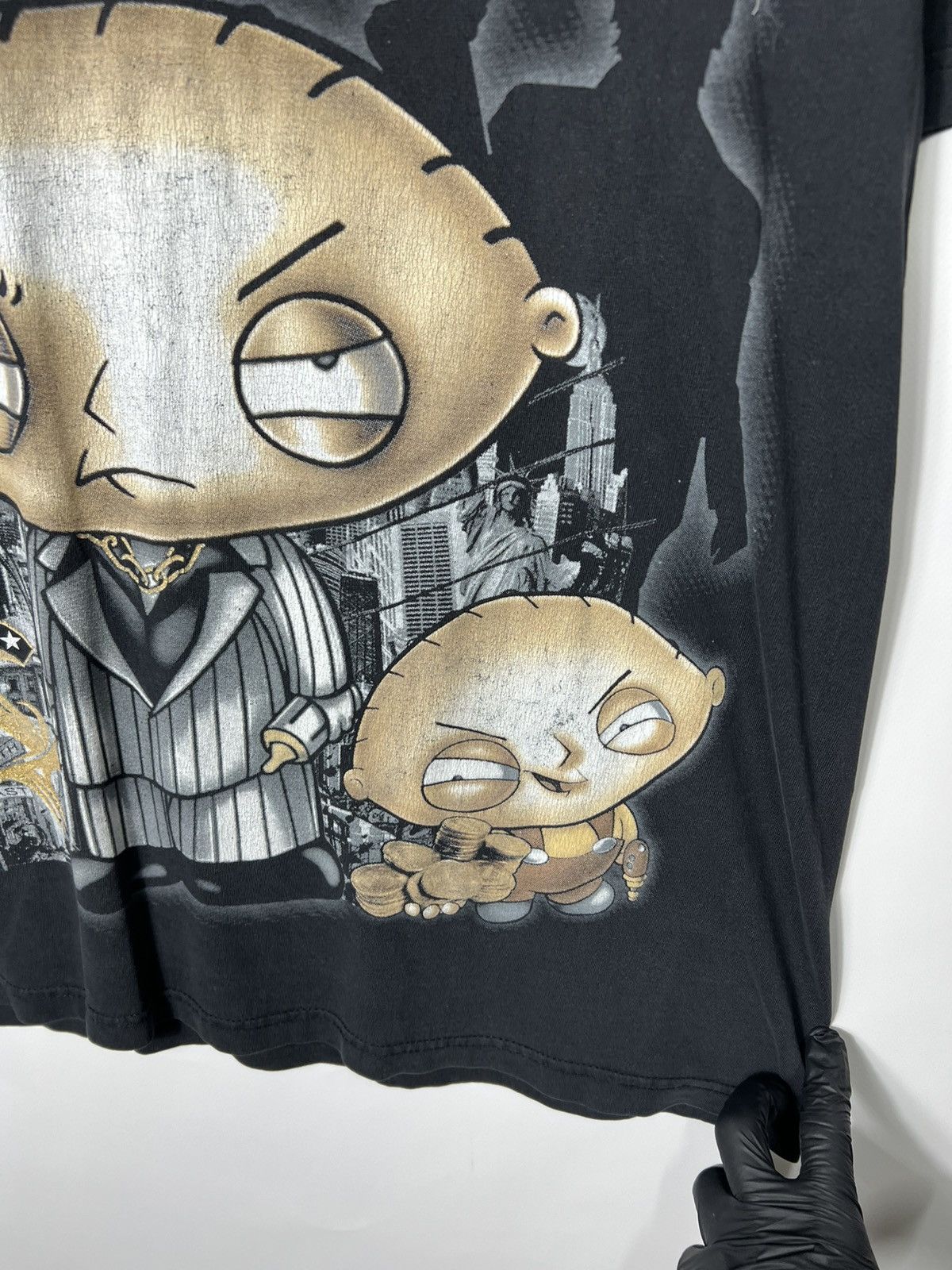 Cartoon Network Y2k streetwear America Gangster Cartoon Graphic T-Shirt Size US L / EU 52-54 / 3 - 4 Thumbnail