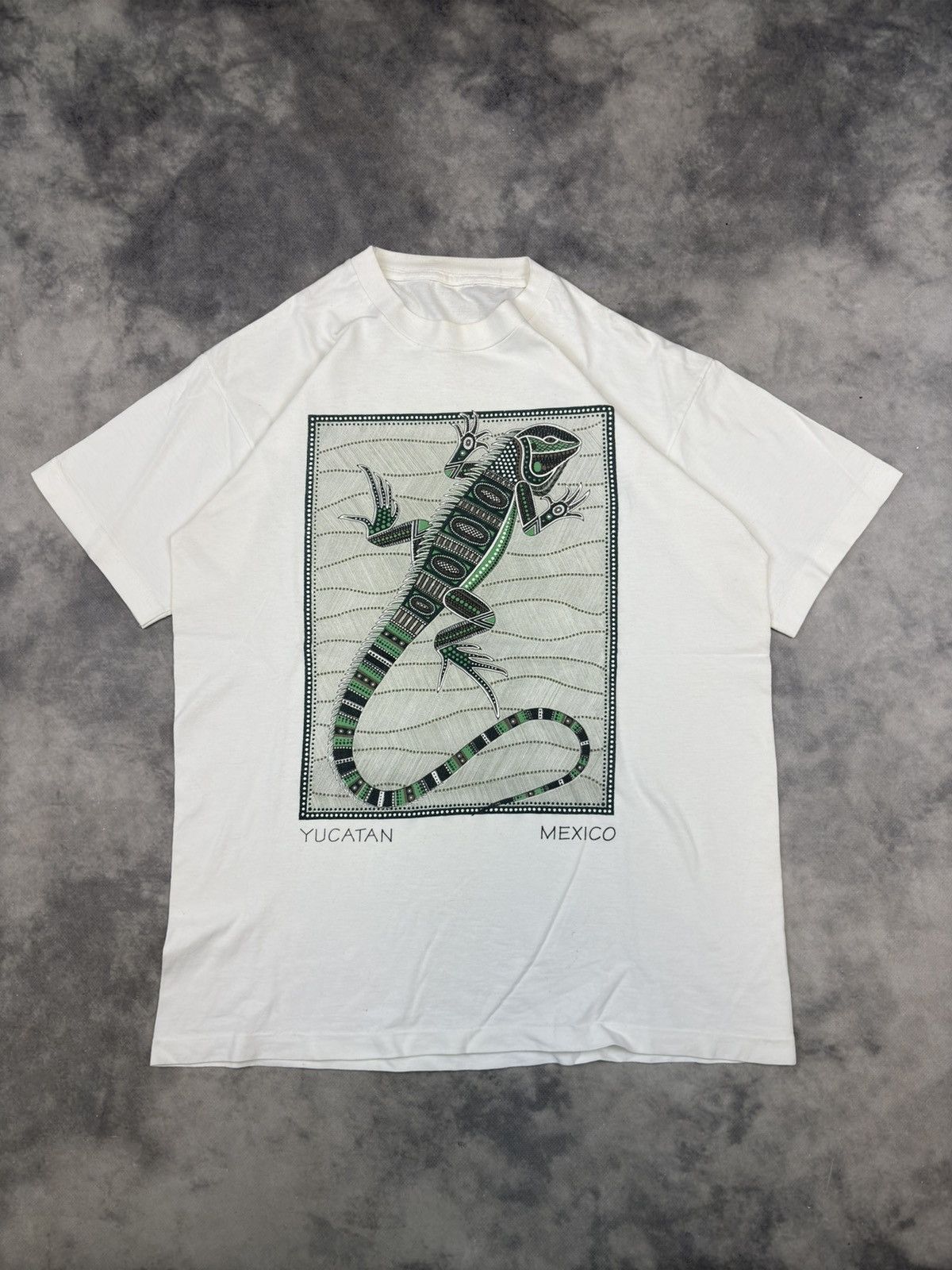 Other Mexico Iguana T shirt single stitch graphic animal nature Size US L / EU 52-54 / 3 - 1 Thumbnail