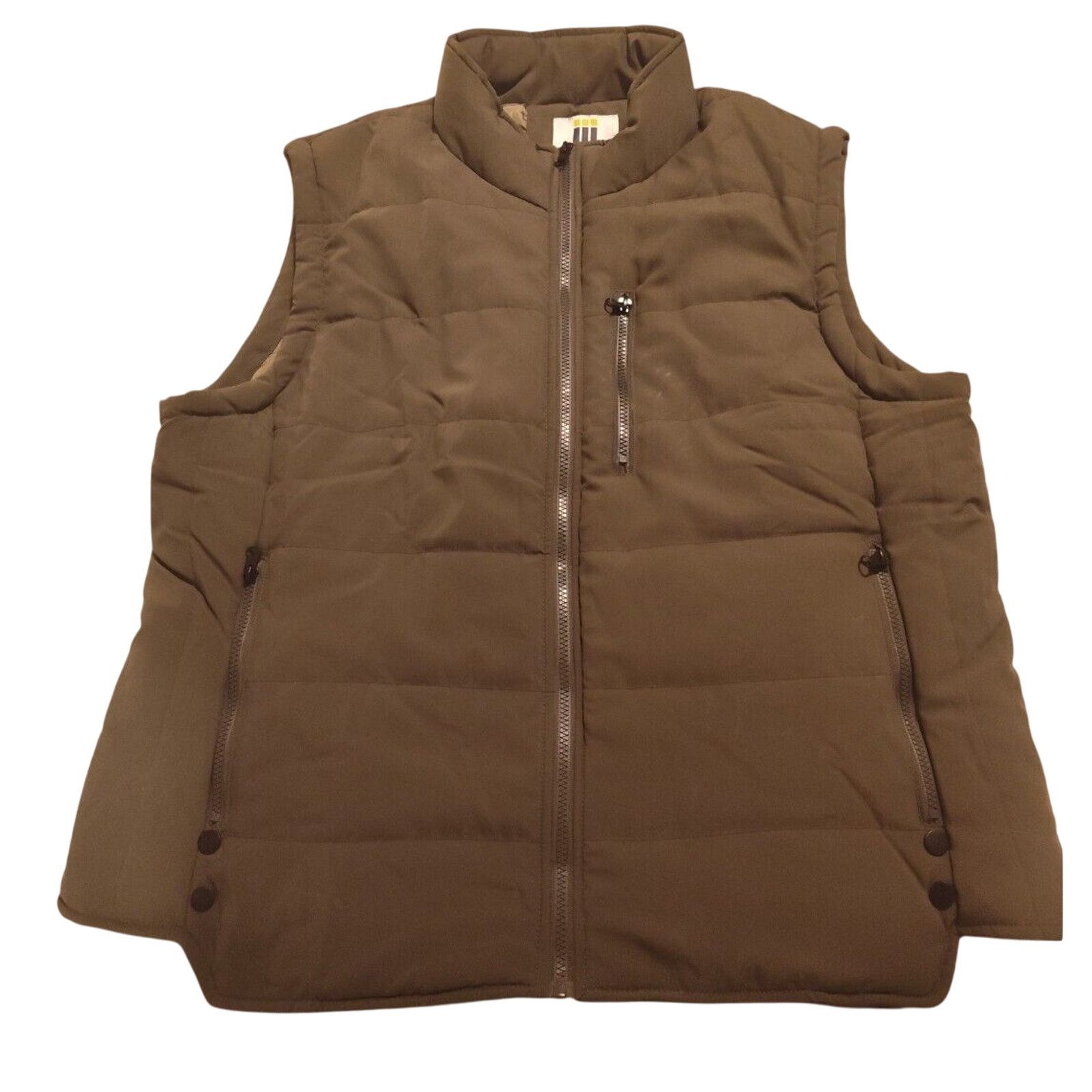 & Other Stories Chrisuno Women's Winter Vests Quilted Puffer 2X Army Green Size XXL / US 16-18 / IT 52-54 - 9 Thumbnail