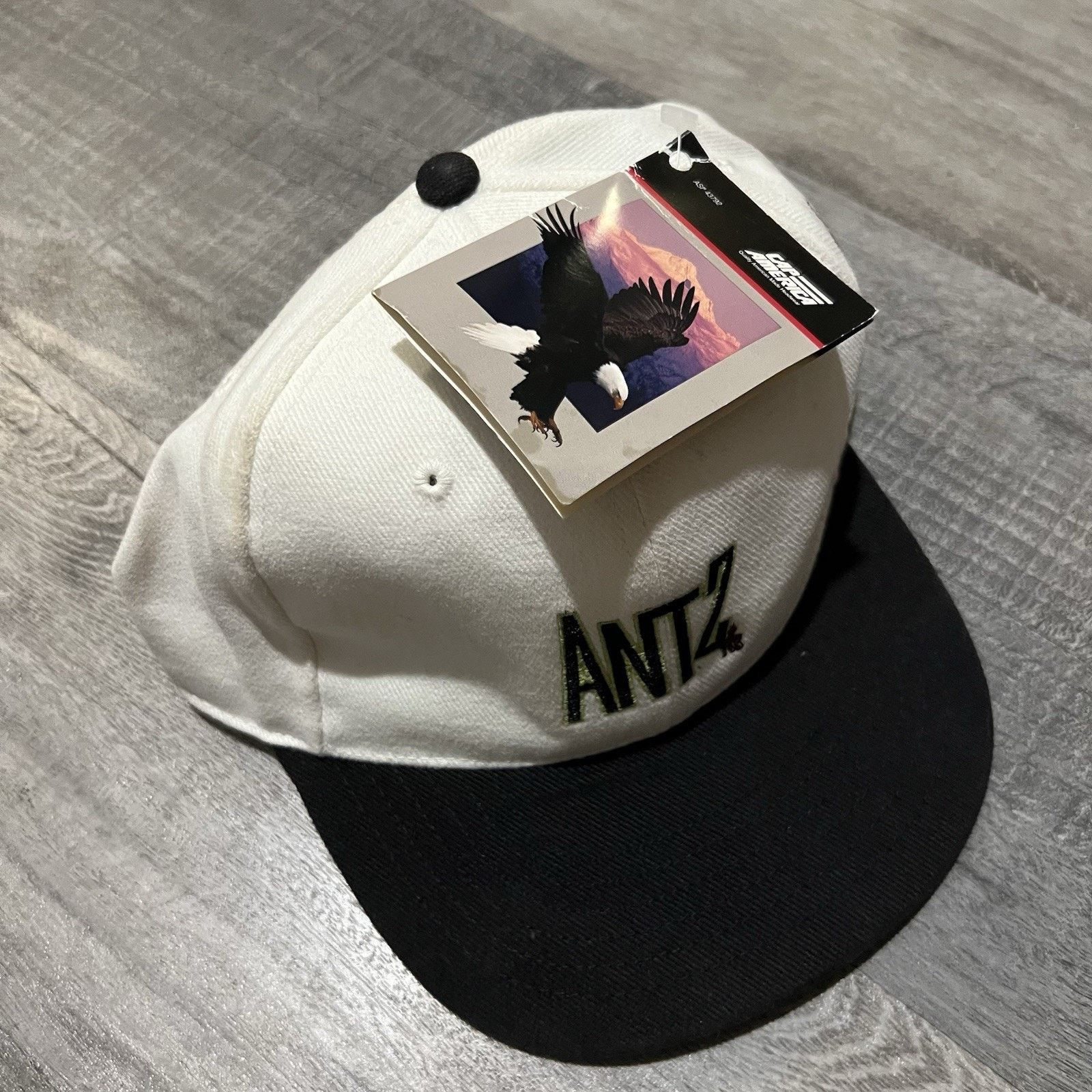 Other Vintage ANTZ Movie Promo Hat NWT 90s White Cartoon Animated Size ONE SIZE - 5 Thumbnail
