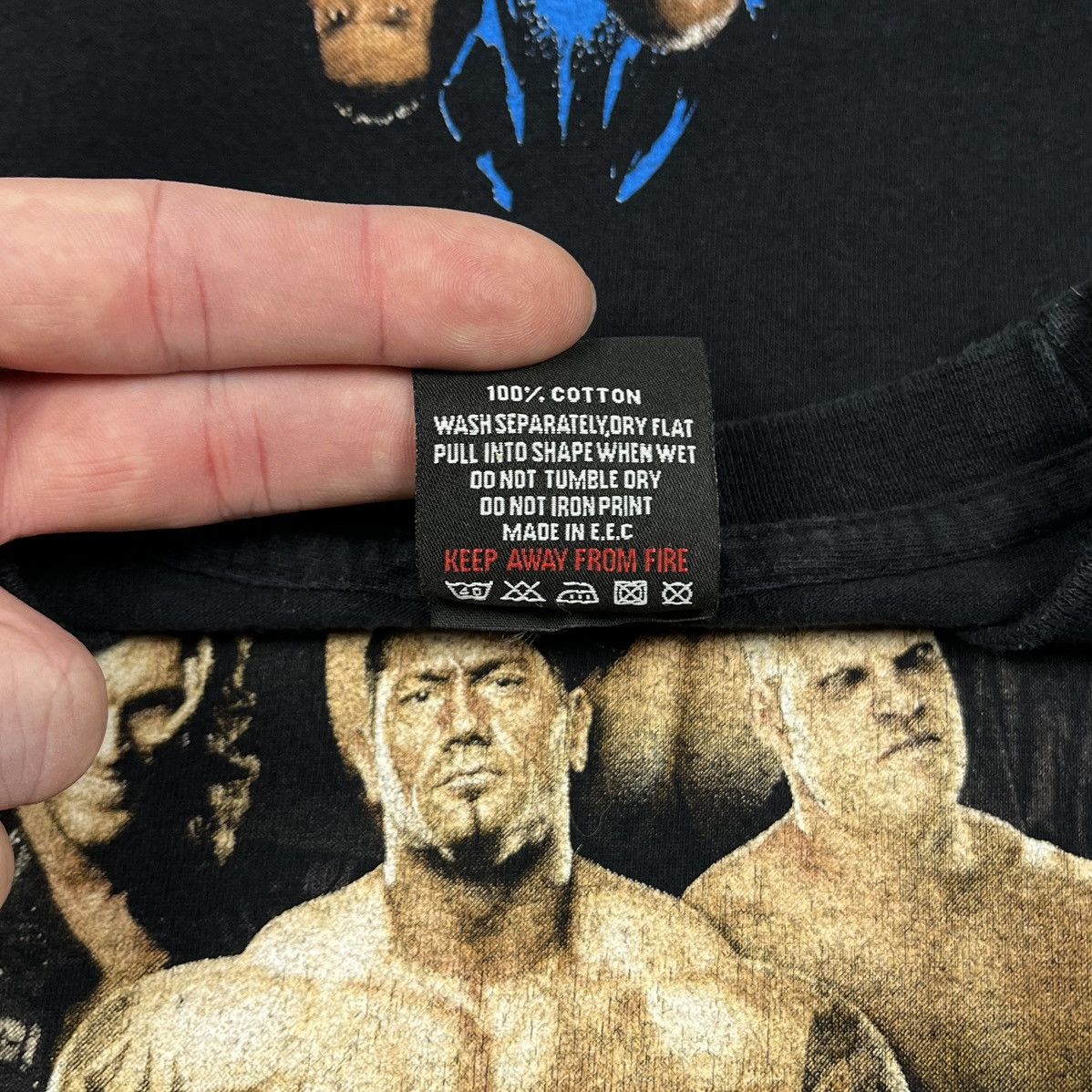 WWE Vintage SmackDown / ECW tour WWE tour tee 2008 Size US M / EU 48-50 / 2 - 10 Thumbnail