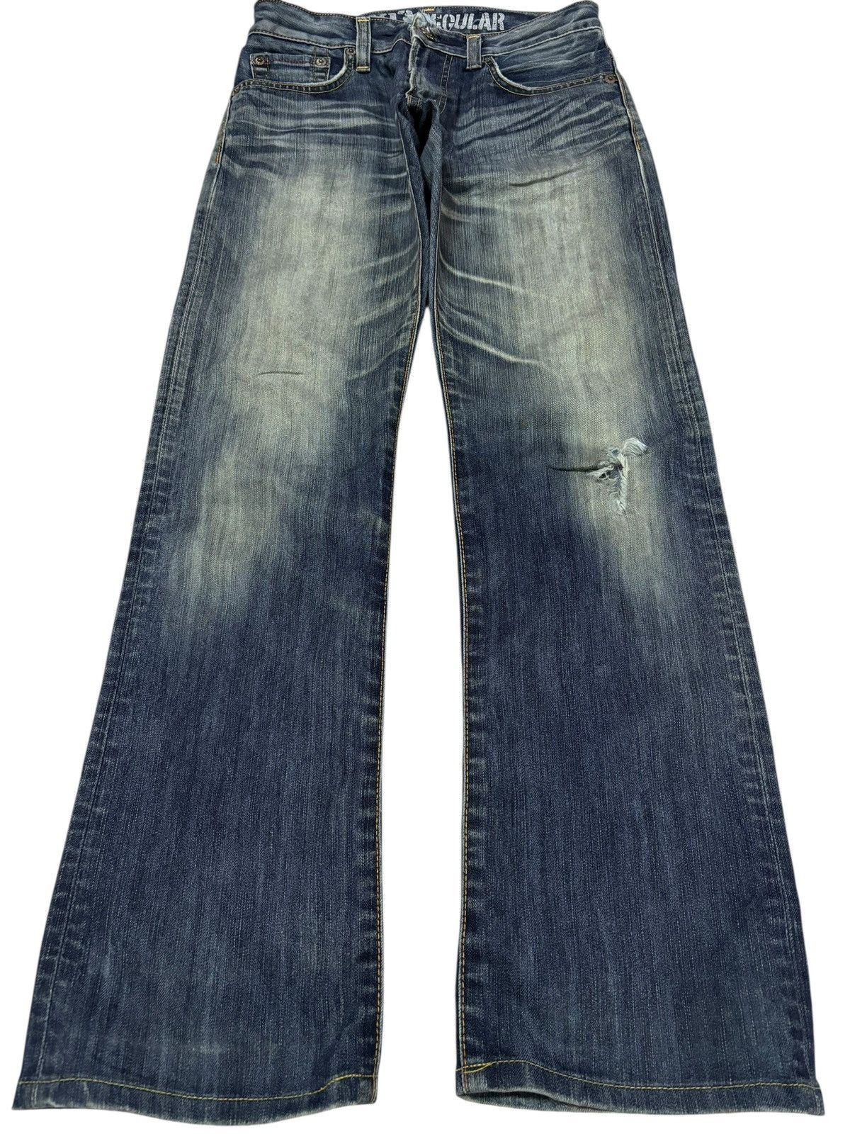 Edwin Vtg Edwin Blue Trip Japan 503 Distressed Jeans Size US 29 - 1 Thumbnail