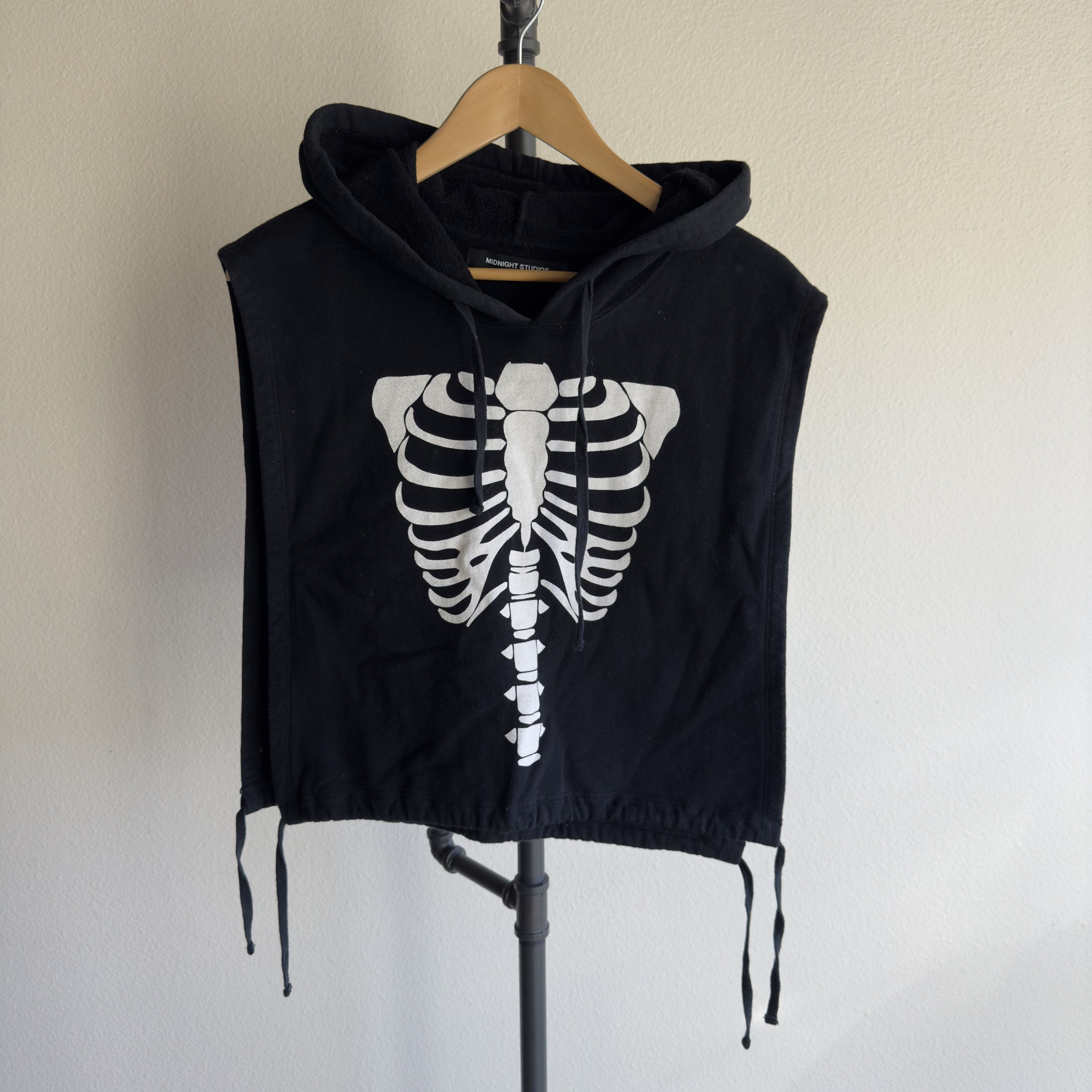 Midnight Studios - Shane Gonzalas Skelton Sleeveless Hoodie