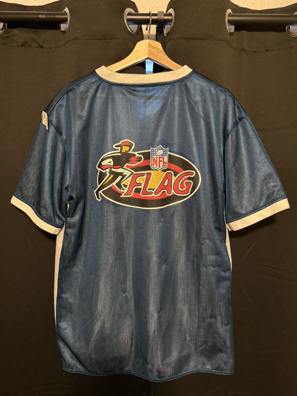 NFL NFL FLAG FOOTBALL EAGLES JERSEY Size US XL / EU 56 / 4 - 2 Thumbnail