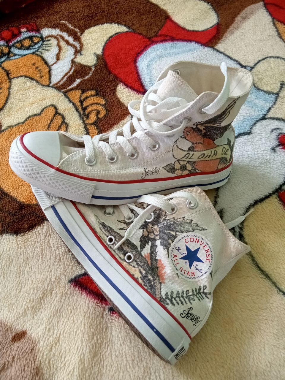 Converse Converse Chuck Taylor All Star x Sailor Jerry Aloha Size US 8 / IT 38 - 1 Thumbnail