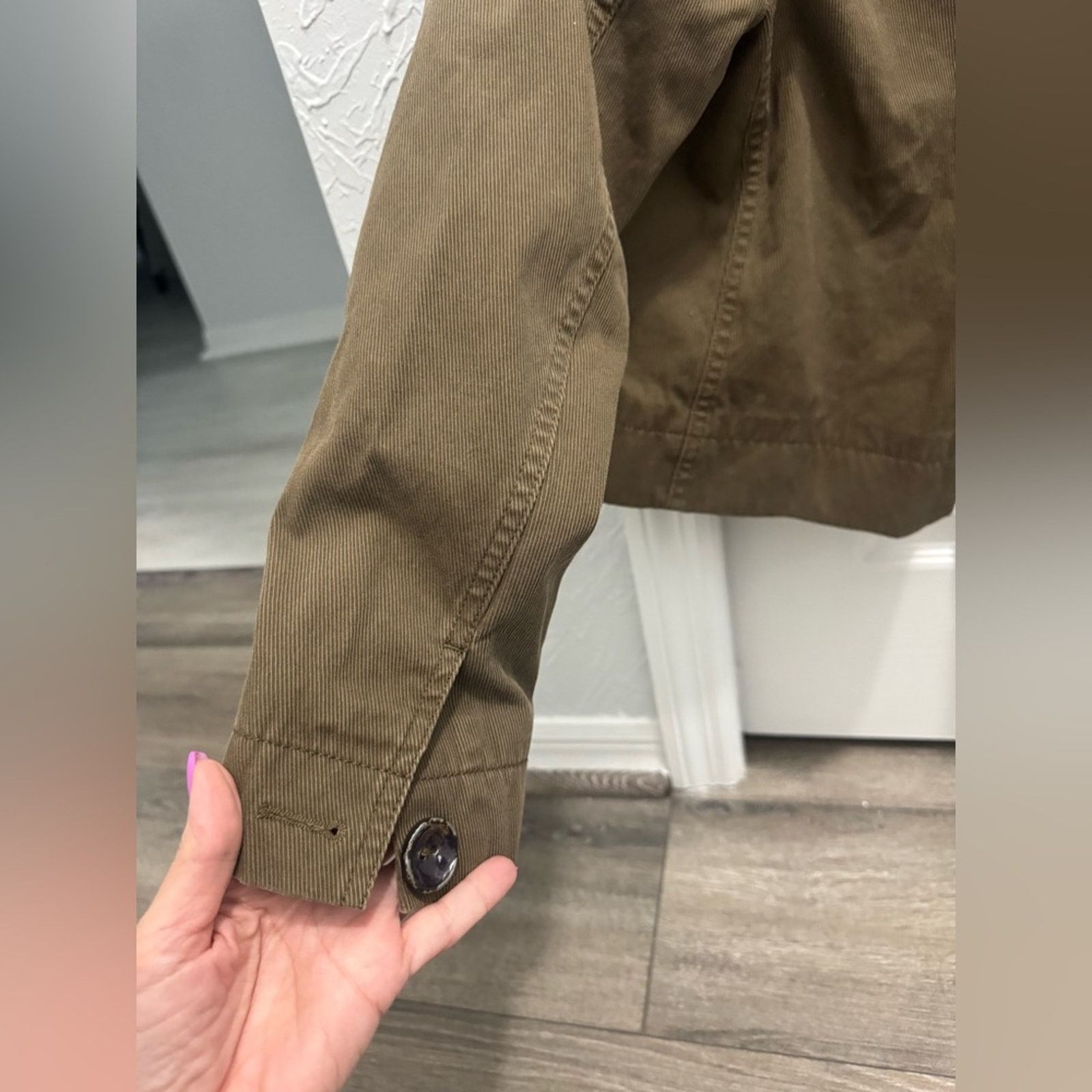 Tory Burch 179 Tory Burch $698 Olive Green Women's Jacket Size 6 Size M / US 6-8 / IT 42-44 - 12 Thumbnail