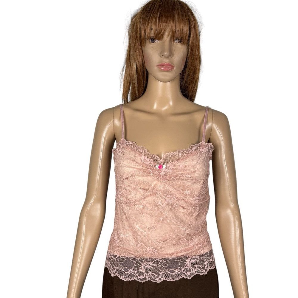 Free People New Free People Lacey Essential Misty Rose Cami Size M Size M / US 6-8 / IT 42-44 - 2 Thumbnail