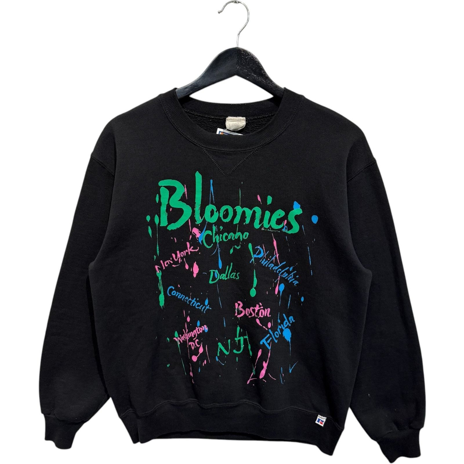 Vintage Vintage Bloomingdale's "Bloomies" City Locations Crewneck S Size US S / EU 44-46 / 1 - 1 Thumbnail