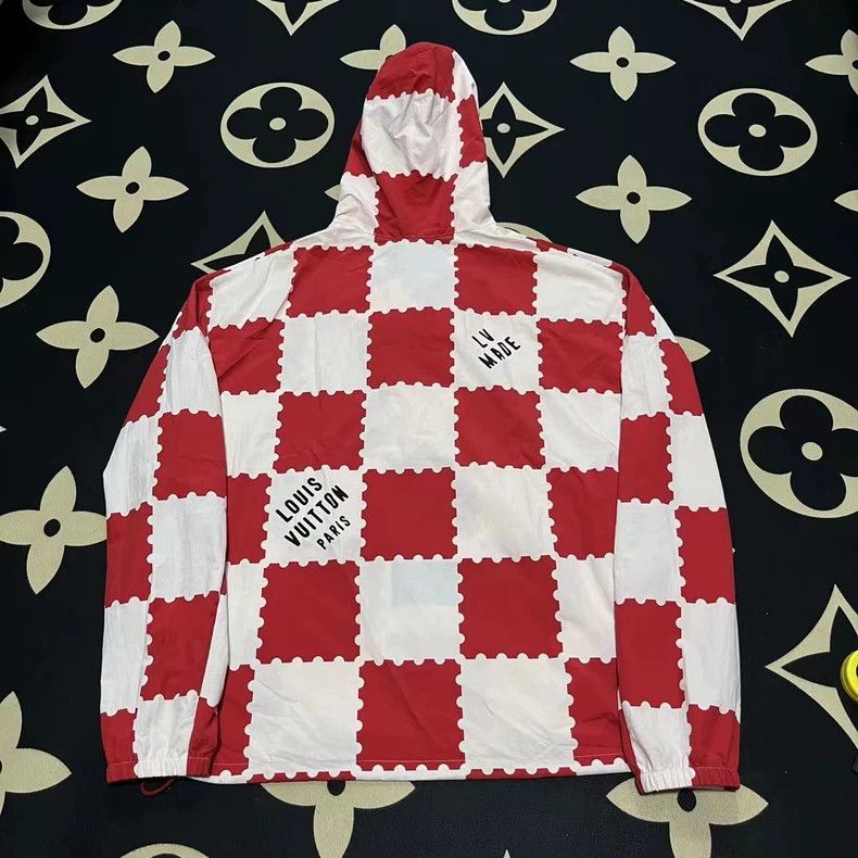 Louis Vuitton Louis Vuitton White and red checkerboard full print assault Size US S / EU 44-46 / 1 - 2 Thumbnail