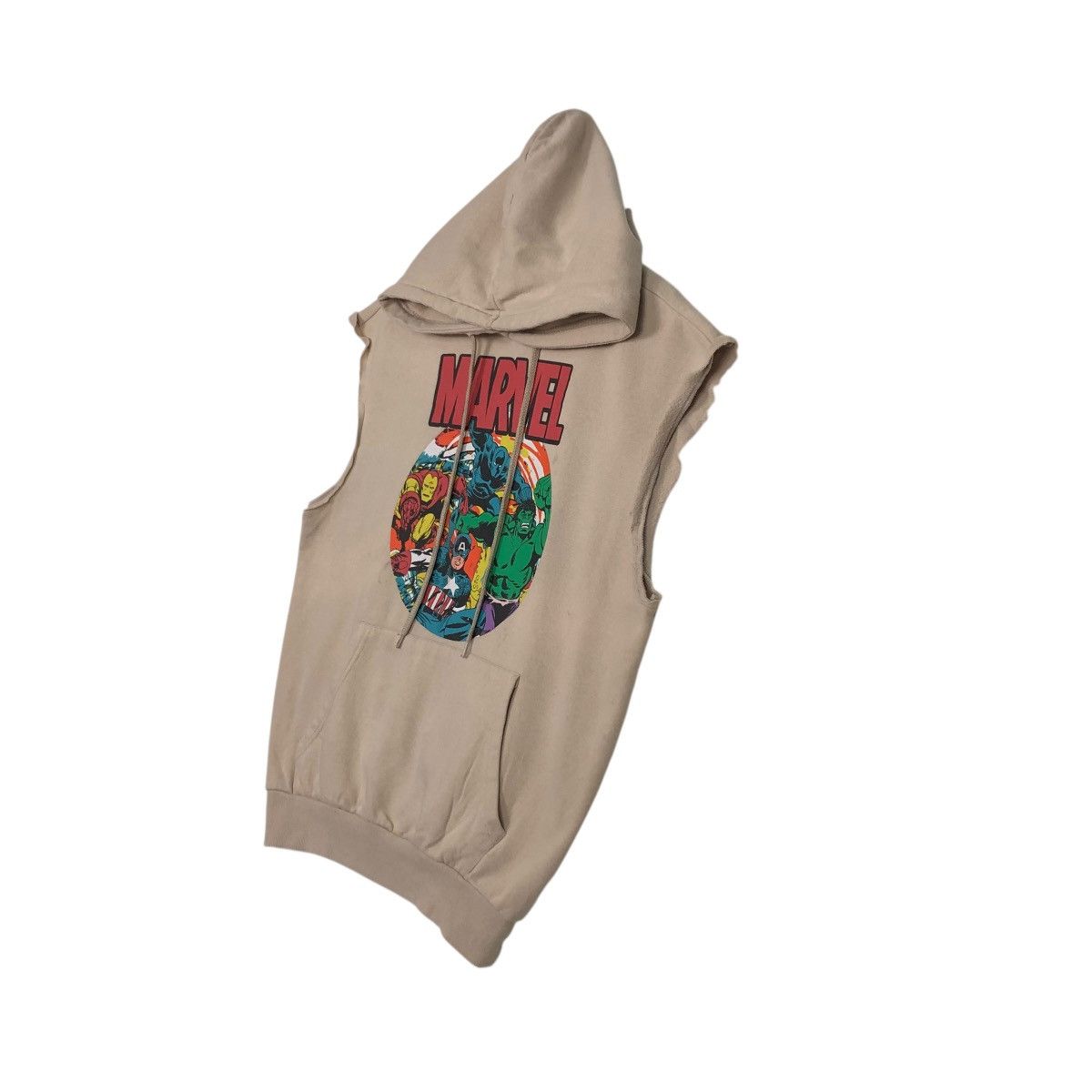 Cartoon Network 🔥VINTAGE VEST HOODIE STYLE PULL OVER MARVEL BIG LOGO Size US M / EU 48-50 / 2 - 4 Thumbnail