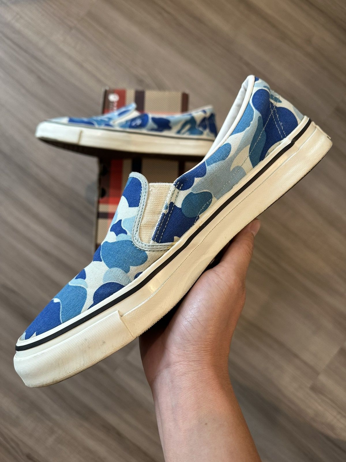 Bape Bape Yank Sta ABC Camo (Blue) Size 9.5 Size US 9.5 / EU 42-43 - 10 Thumbnail
