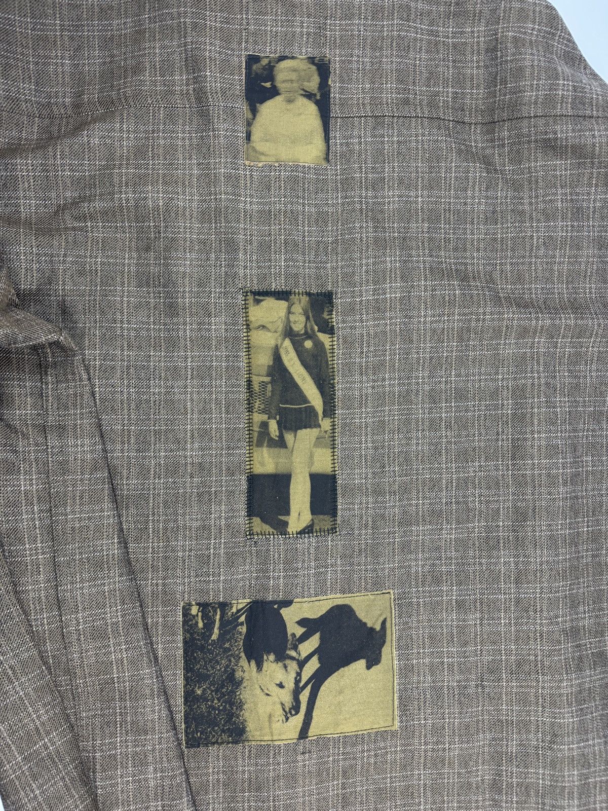 Enfants Riches Deprimes ASSEMBLAGE WOOL FLANNEL SHIRT Size US XXL / EU 58 / 5 - 8 Thumbnail