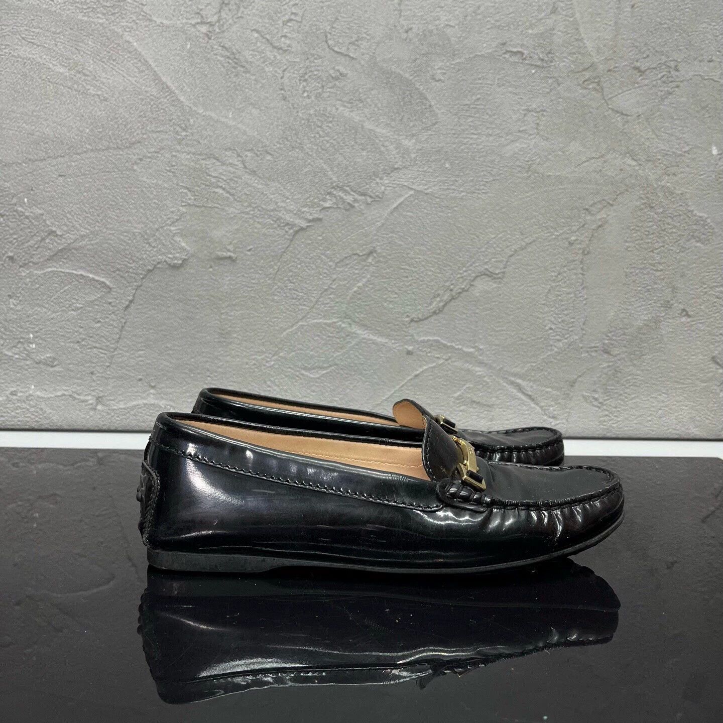 Tod's TOD'S Women's Padlock Gommino Loafers 35 98 New Size US 4 / IT 34 - 3 Thumbnail