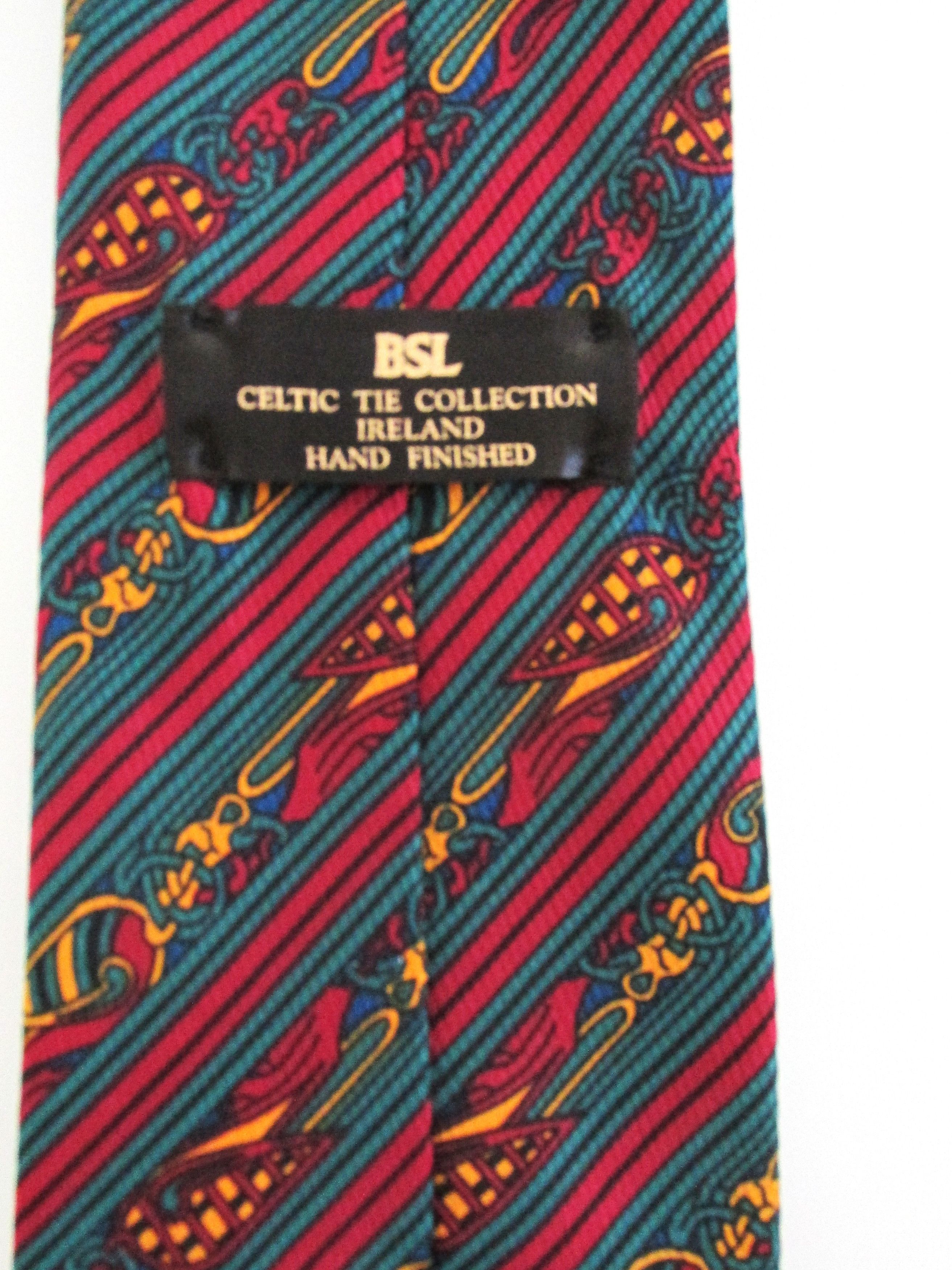 Other Celtic Tie Collection Ireland Men's Silk Tie Size ONE SIZE - 5 Thumbnail
