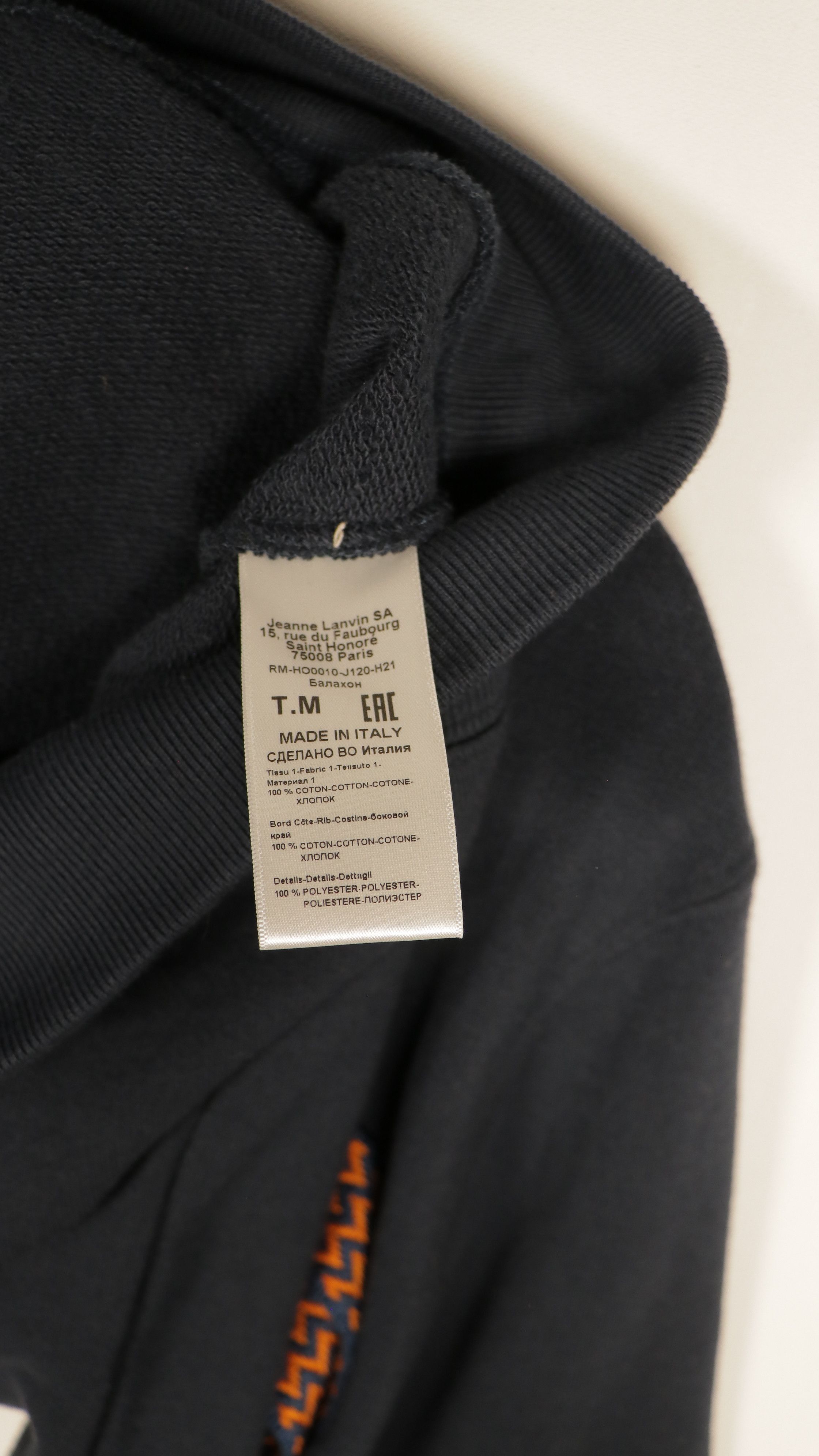 Lanvin *NWT* Lanvin Curb Hoodie. MEDIUM NWT Size US M / EU 48-50 / 2 - 5 Thumbnail