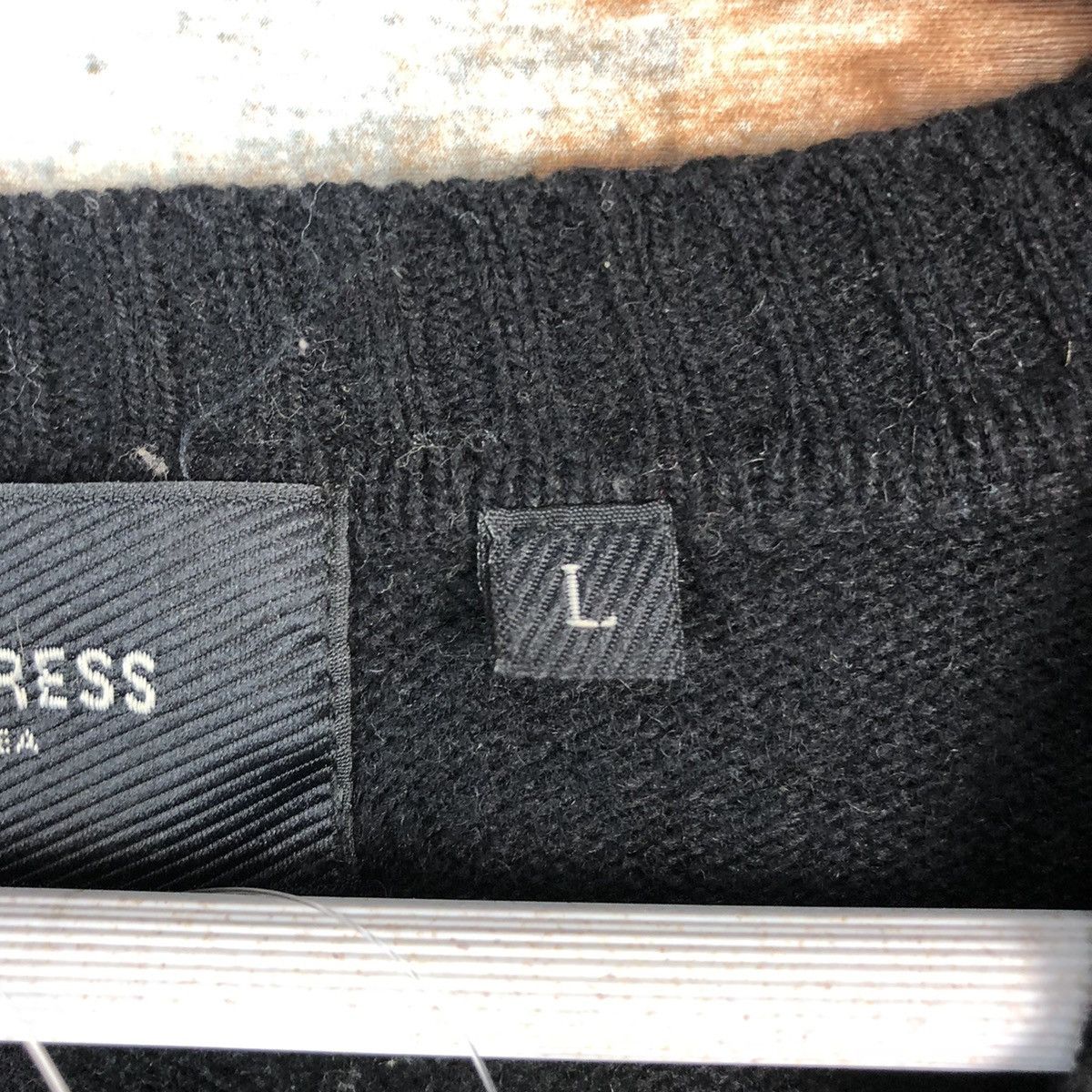 Homespun Knitwear × Japanese Brand Ancestress Black Cardigan Knitwear #A1372 Size US L / EU 52-54 / 3 - 11 Thumbnail