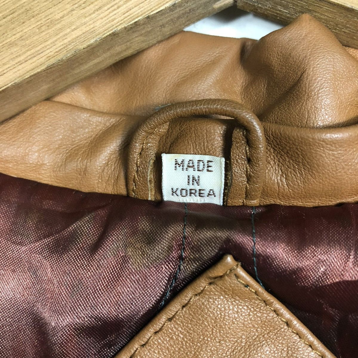 Japanese Brand 🔥VINTAGE BIKER LEATHER JACKET EAGLE PASS ISSEY MIYAKE Size US L / EU 52-54 / 3 - 22 Thumbnail