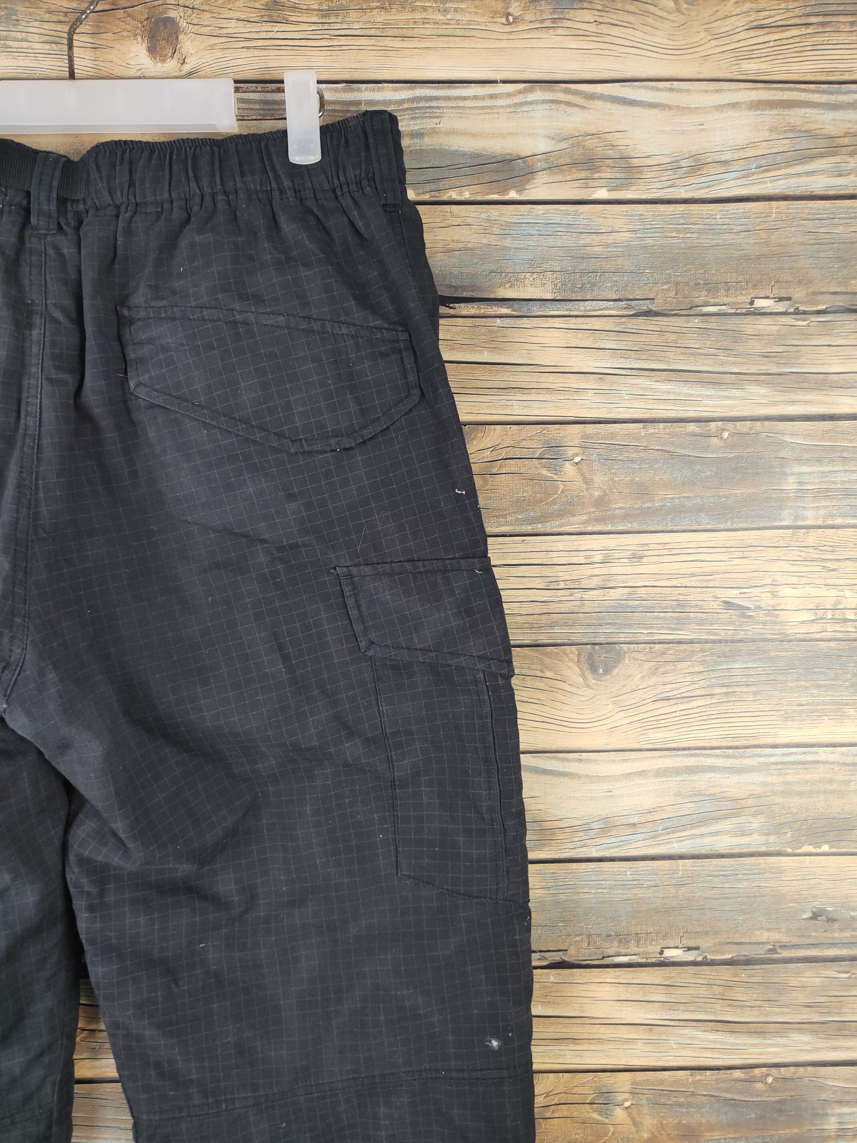 Japanese Brand Japanese Brand Black Multipocket Cargo Pants #1482 Size US 33 - 10 Thumbnail