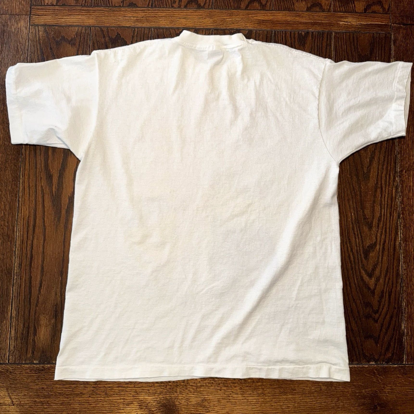 Vintage VINTAGE Looney Tunes Shirt XL White 90s Baseball All Stars Sylvester Tweety Batter Size US XL / EU 56 / 4 - 6 Thumbnail