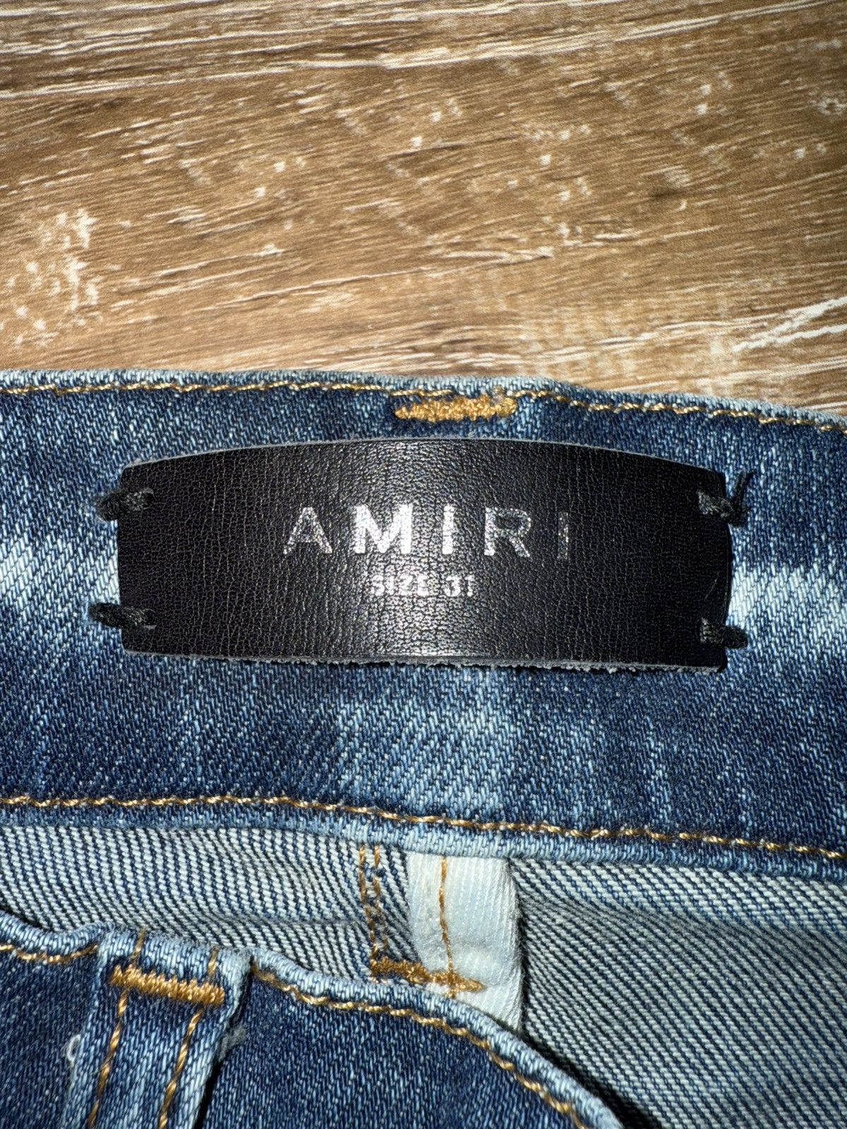 Amiri Amiri Distressed Jeans Size US 31 - 3 Thumbnail