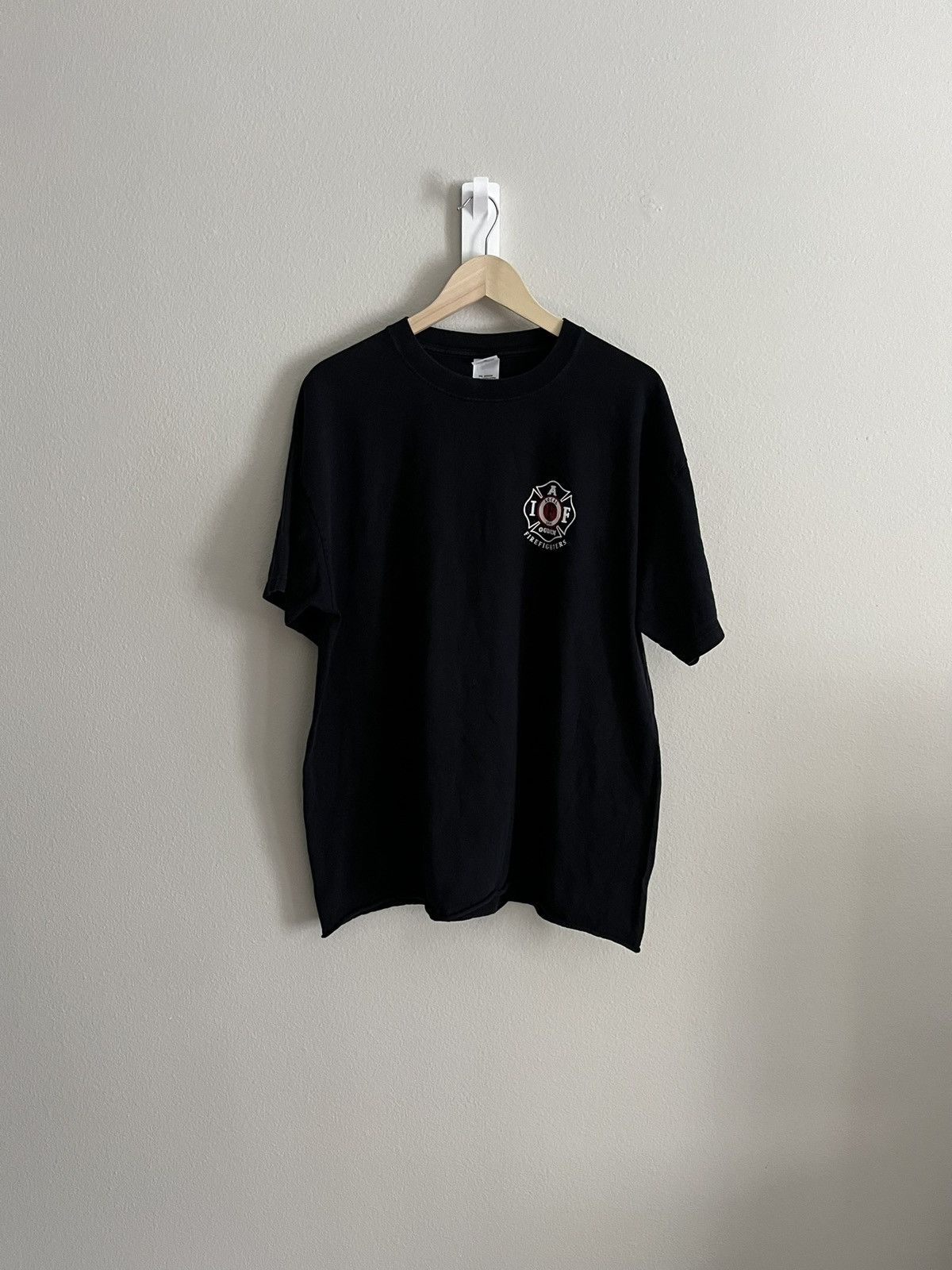 Vintage Vintage Ogden City Firefighters Tee Size US XL / EU 56 / 4 - 1 Thumbnail