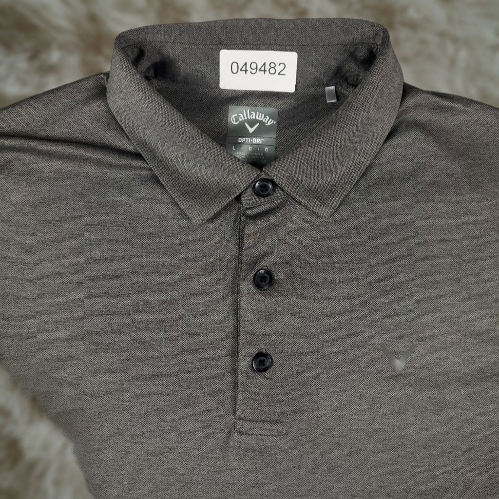 Callaway Callaway Polo Shirt Mens Large Gray Opti Dri Fit Golf Short Sleeve Size US L / EU 52-54 / 3 - 1 Thumbnail